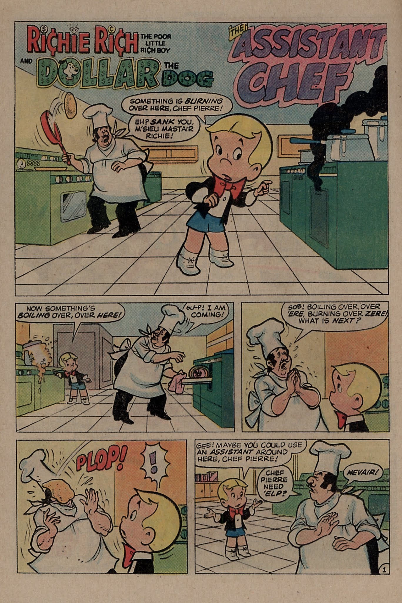 Read online Richie Rich & Dollar the Dog comic -  Issue #18 - 12