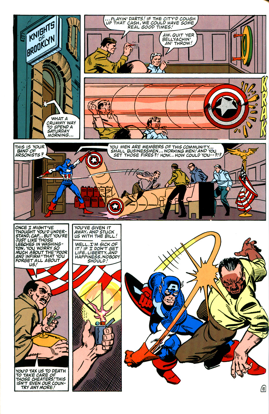 Read online Captain America: Red, White & Blue comic -  Issue # TPB - 148