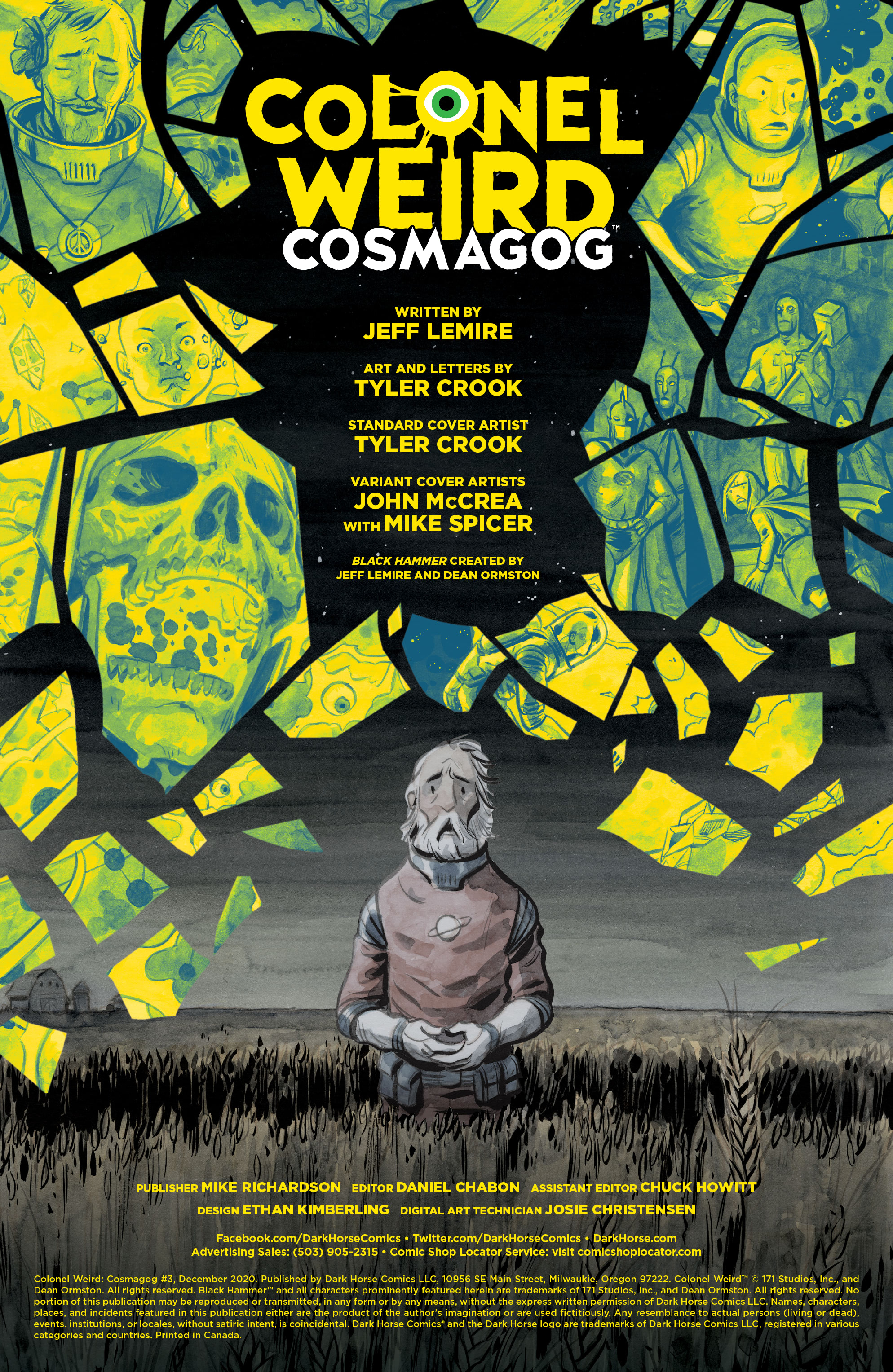 Read online Colonel Weird: Cosmagog comic -  Issue #3 - 2