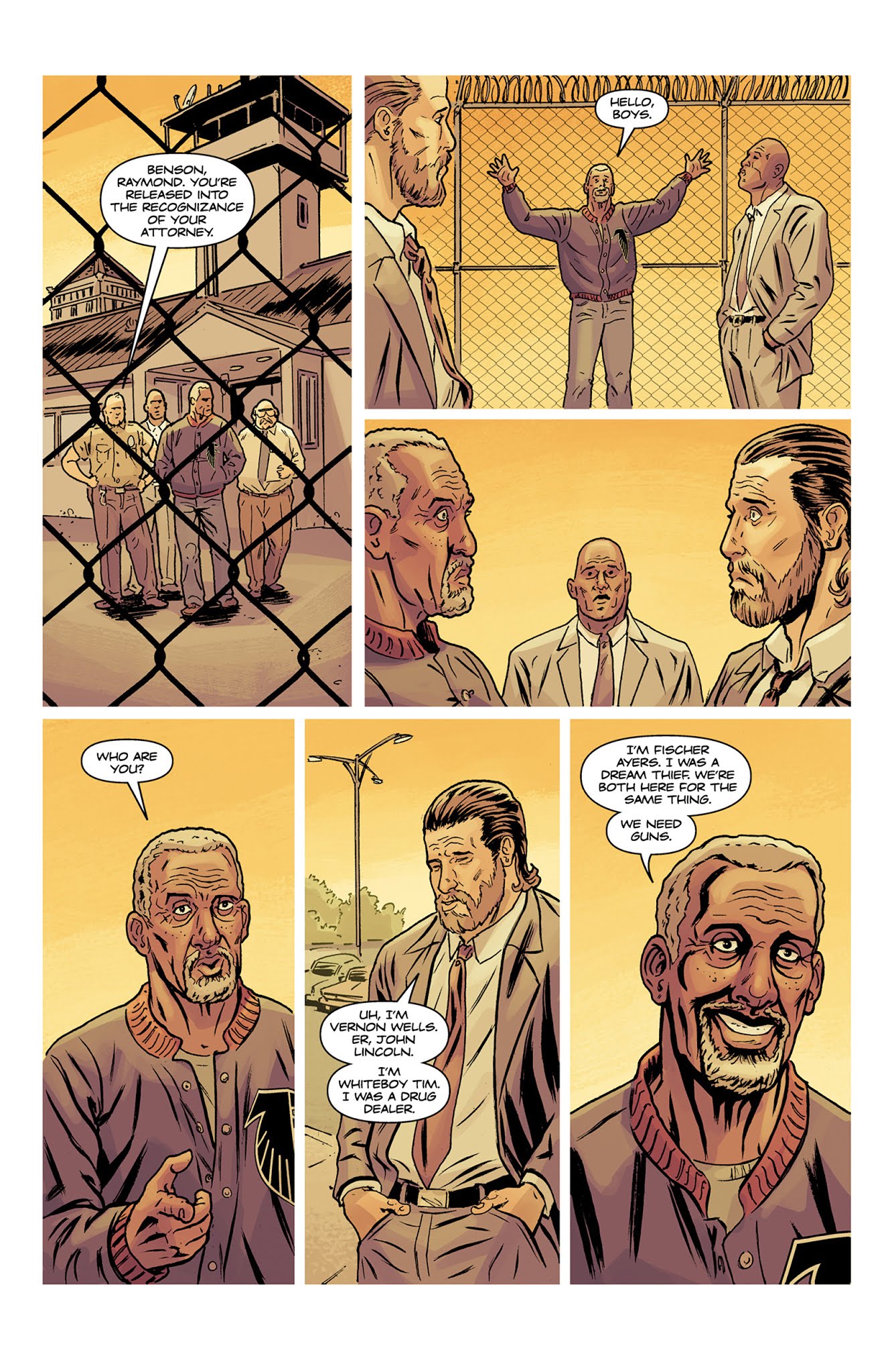 Read online Dream Thief: Escape comic -  Issue #3 - 17