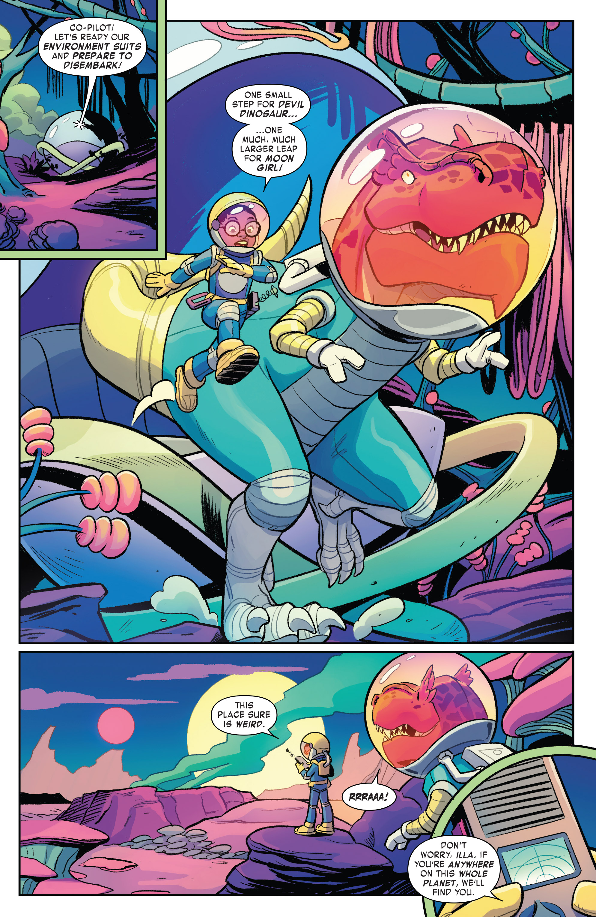 Read online Moon Girl And Devil Dinosaur comic -  Issue #19 - 18