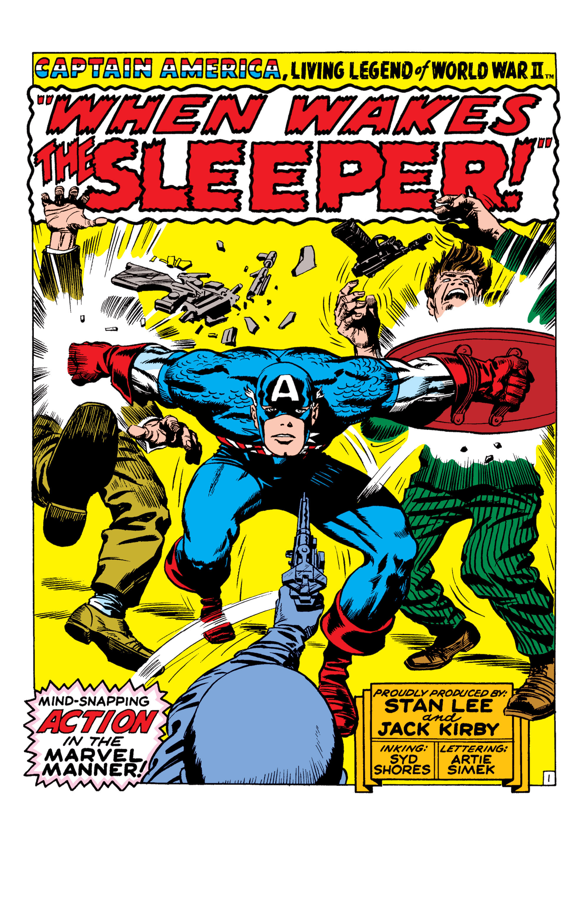Read online Marvel Masterworks: Captain America comic -  Issue # TPB 3 (Part 1) - 7