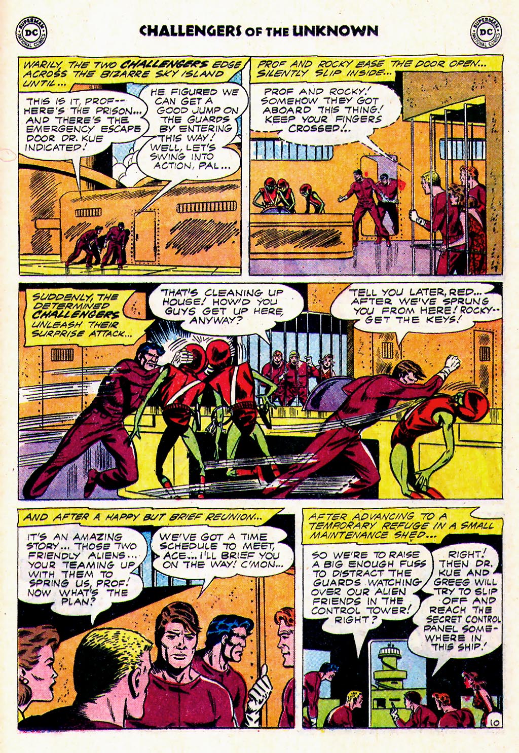 Read online Challengers of the Unknown (1958) comic -  Issue #23 - 29