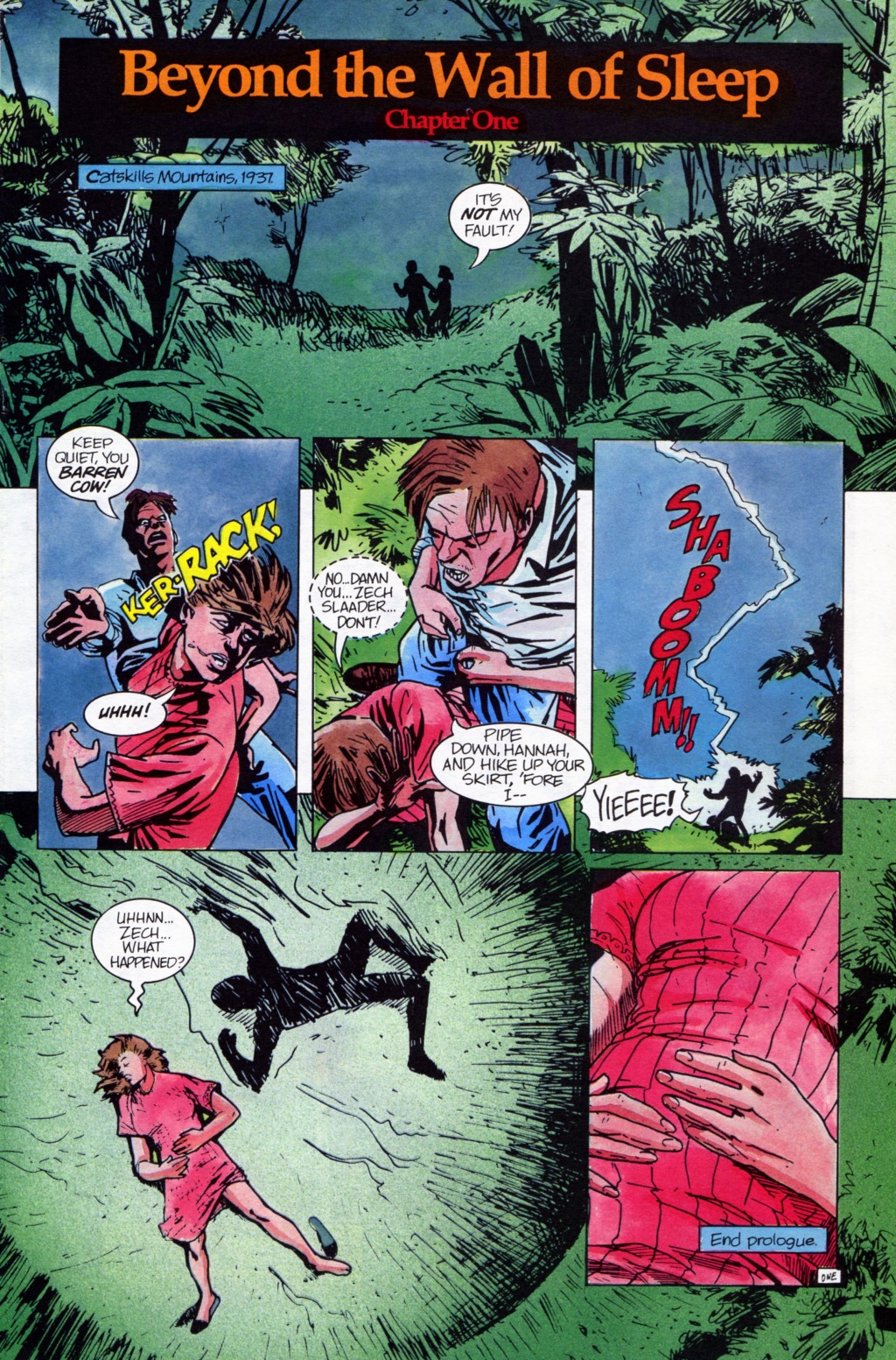 Read online Lovecraft in Full Color comic -  Issue #2 - 3