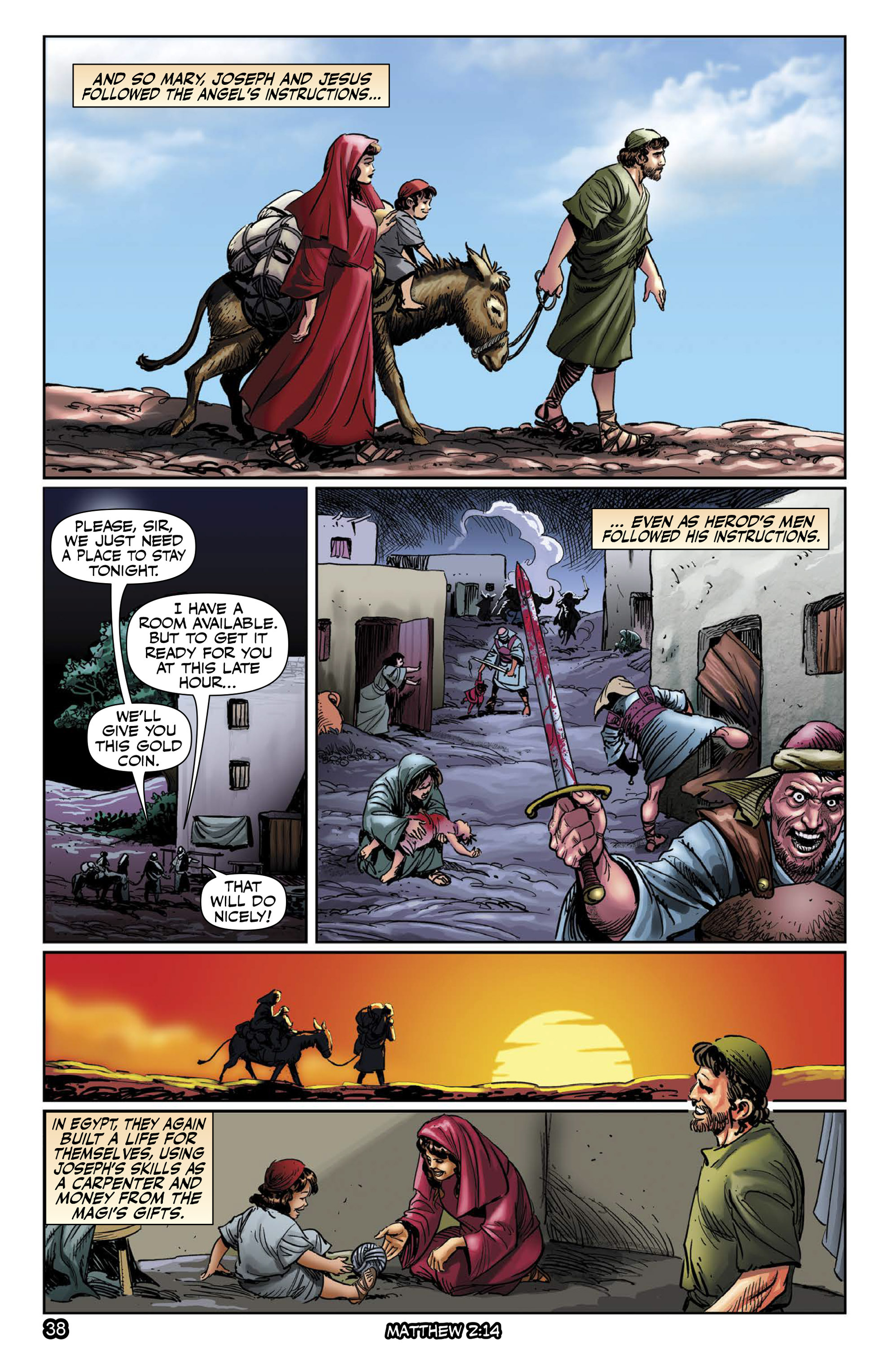 Read online The Kingstone Bible comic -  Issue #9 - 42