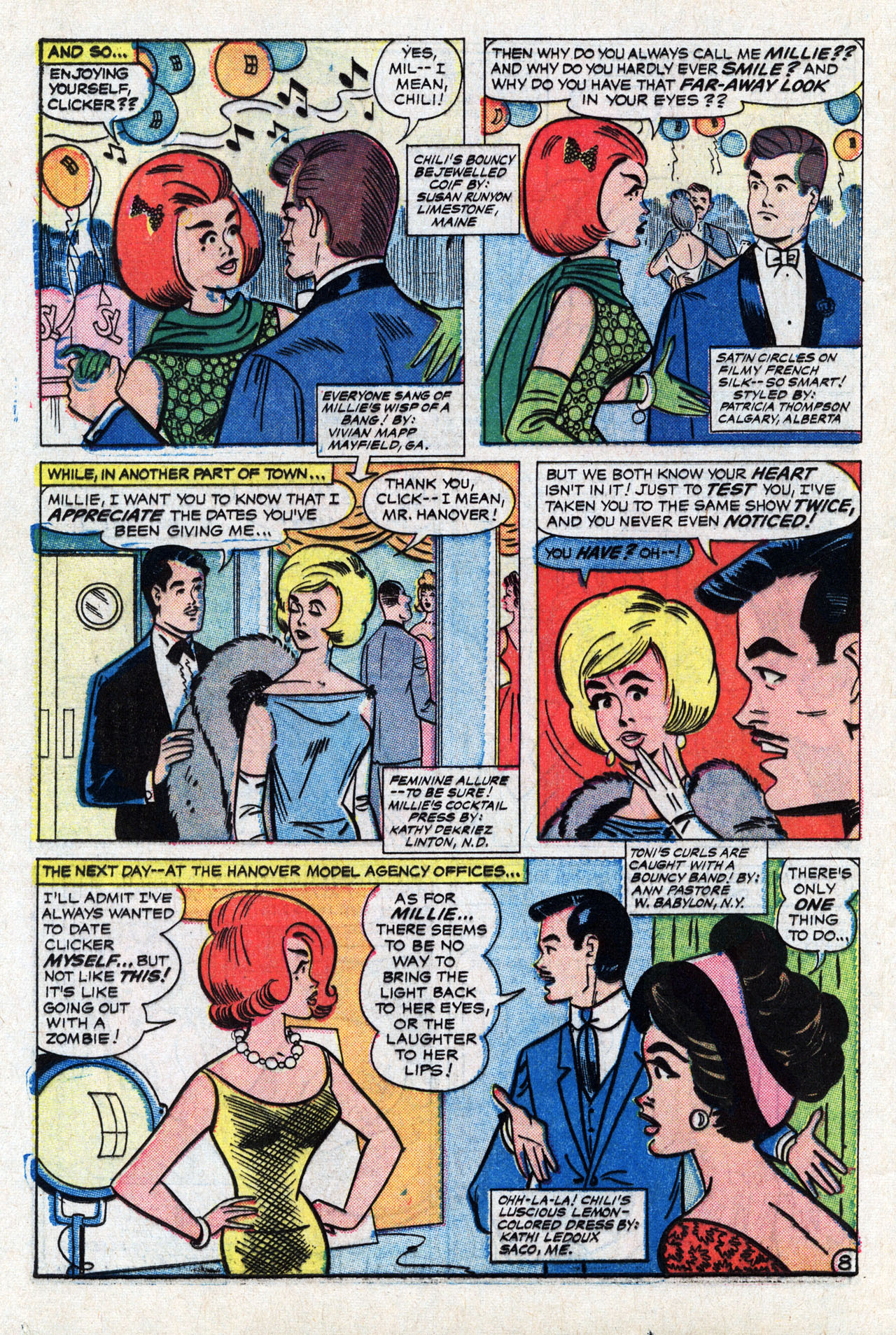 Read online Millie the Model comic -  Issue #119 - 12