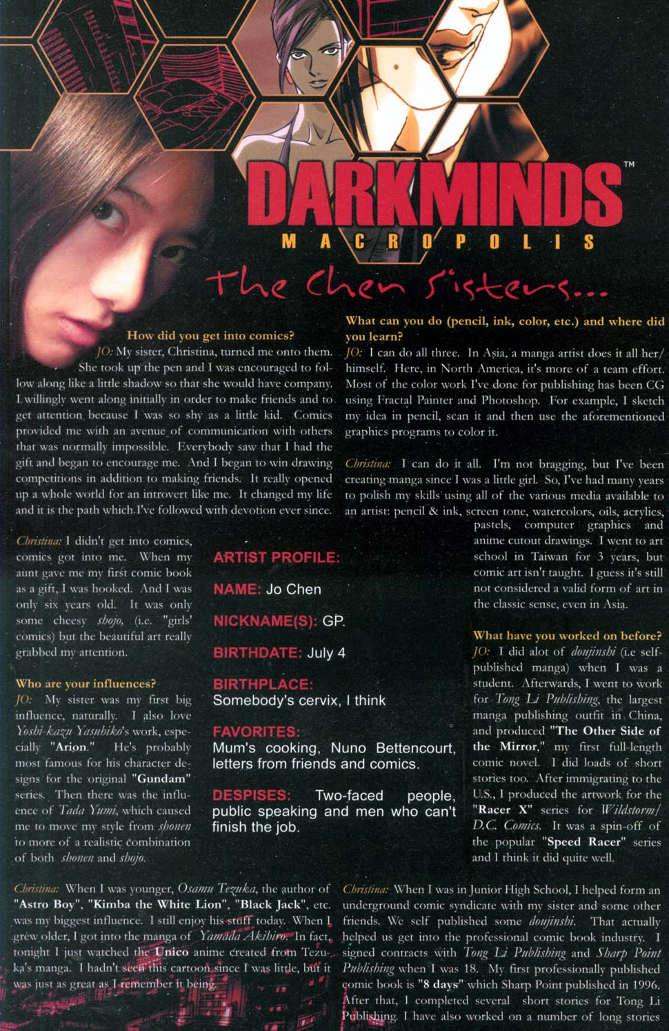 Read online Darkminds (2000) comic -  Issue #10 - 25