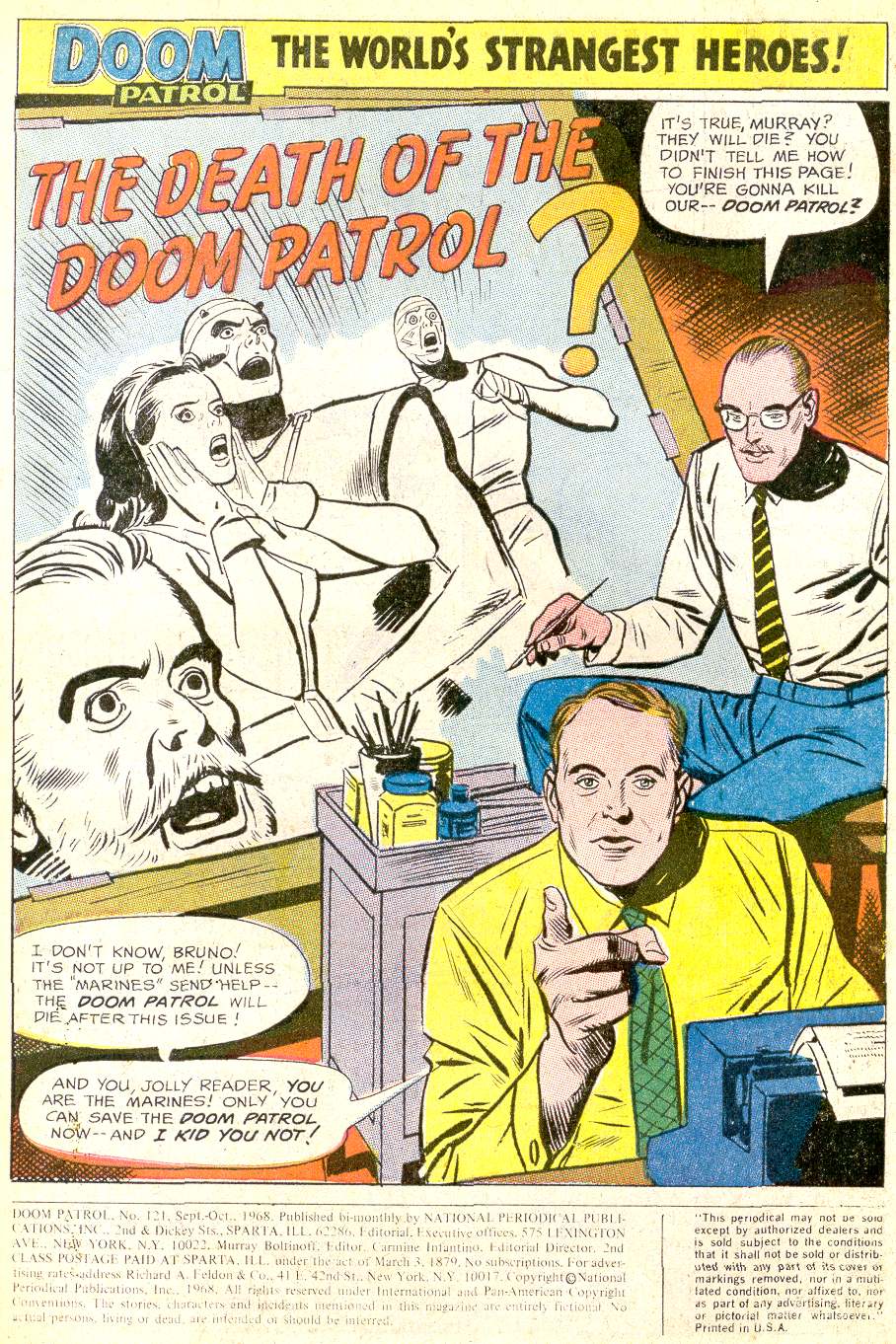 Read online Doom Patrol (1964) comic -  Issue #121 - 3