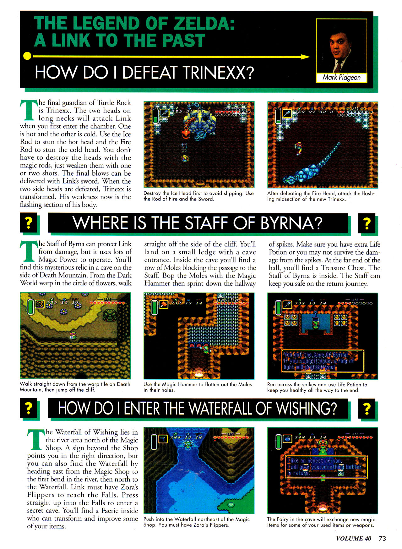 Read online Nintendo Power comic -  Issue #40 - 76