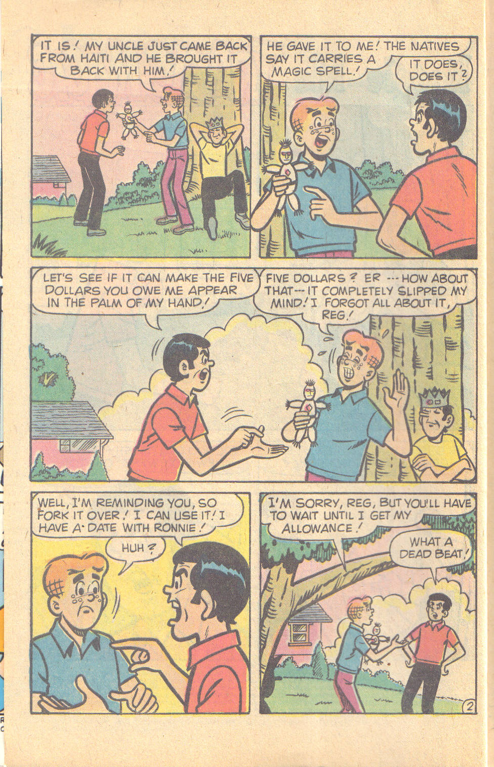 Read online Reggie and Me (1966) comic -  Issue #116 - 4