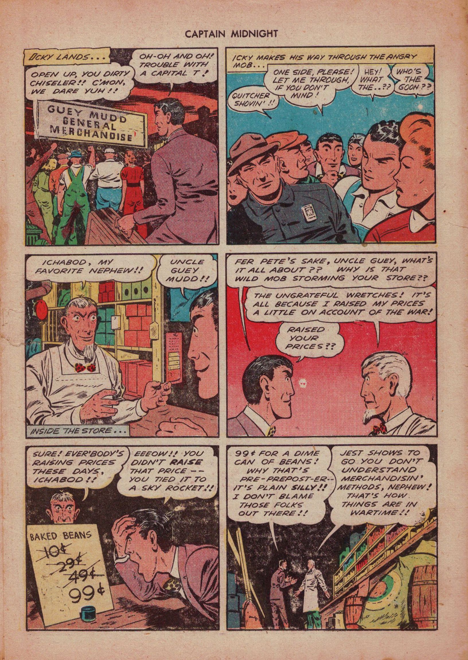 Read online Captain Midnight (1942) comic -  Issue #15 - 23