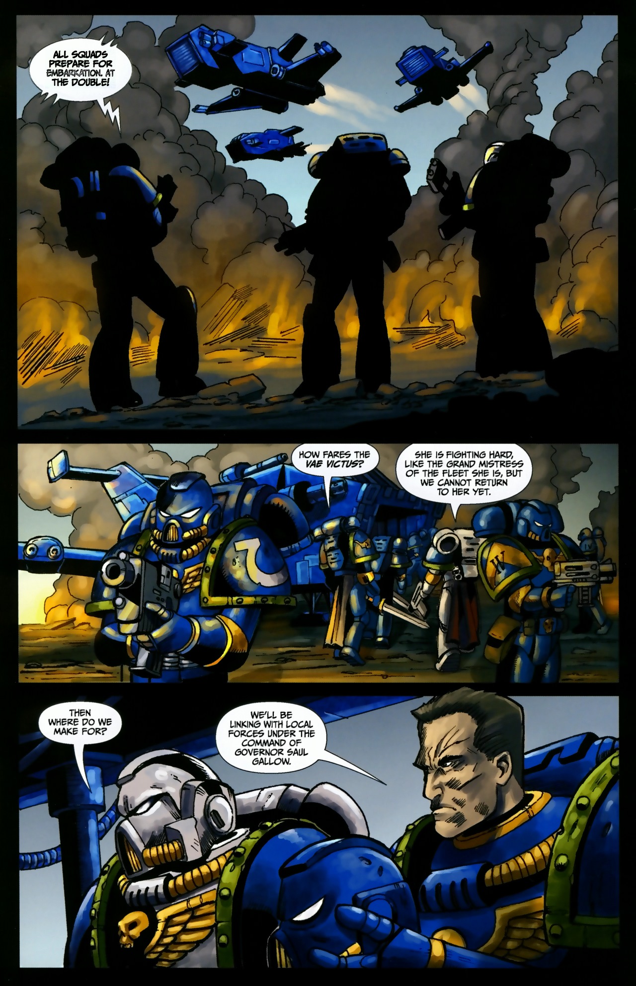 Read online Warhammer 40,000: Defenders of Ultramar comic -  Issue #2 - 21