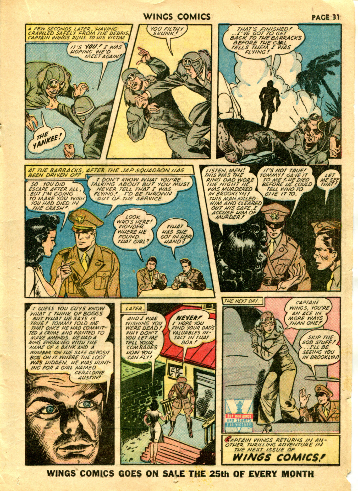 Read online Wings Comics comic -  Issue #25 - 33