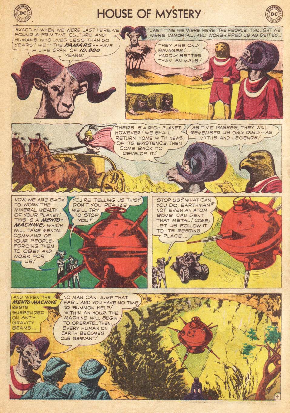 Read online House of Mystery (1951) comic -  Issue #88 - 6