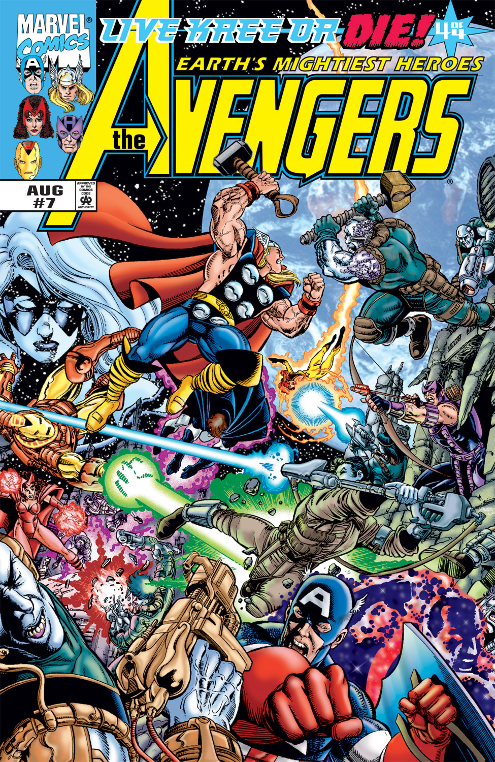 Read online Avengers (1998) comic -  Issue #7 - 1