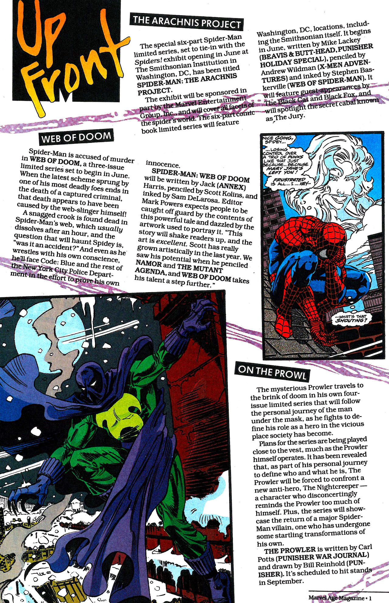 Read online Marvel Age comic -  Issue #137 - 3