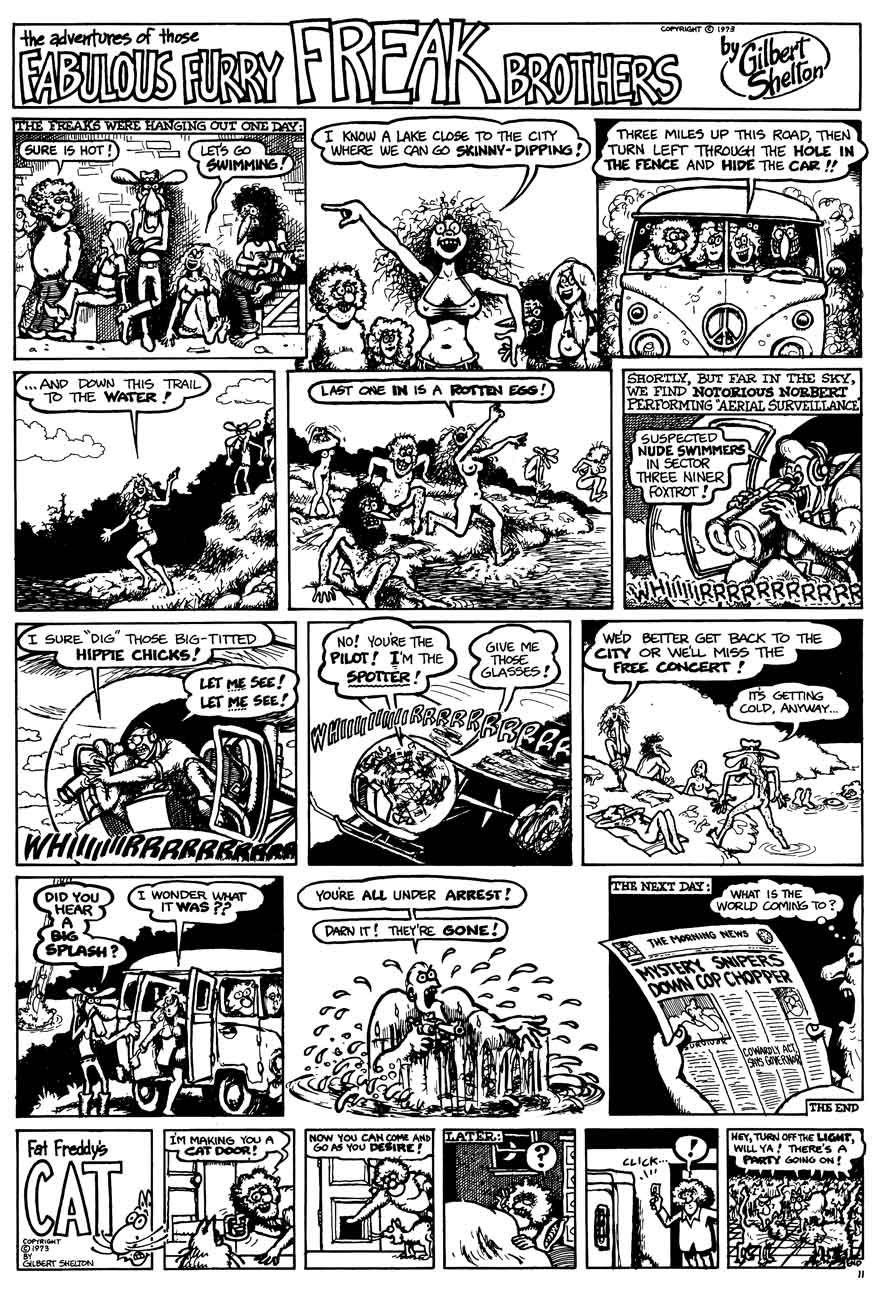 Read online The Fabulous Furry Freak Brothers comic -  Issue #3 - 13