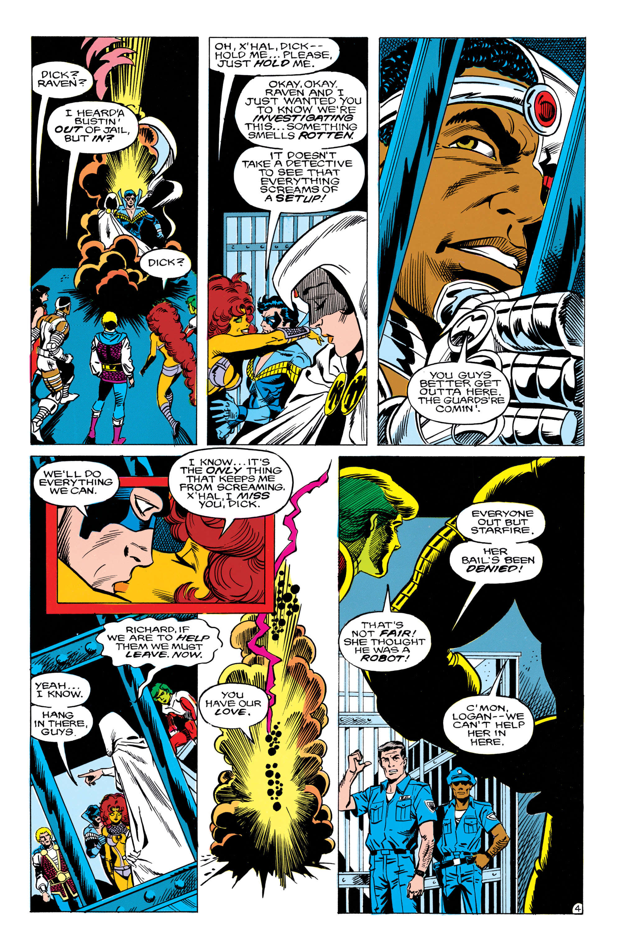Read online The New Teen Titans (1984) comic -  Issue #37 - 5