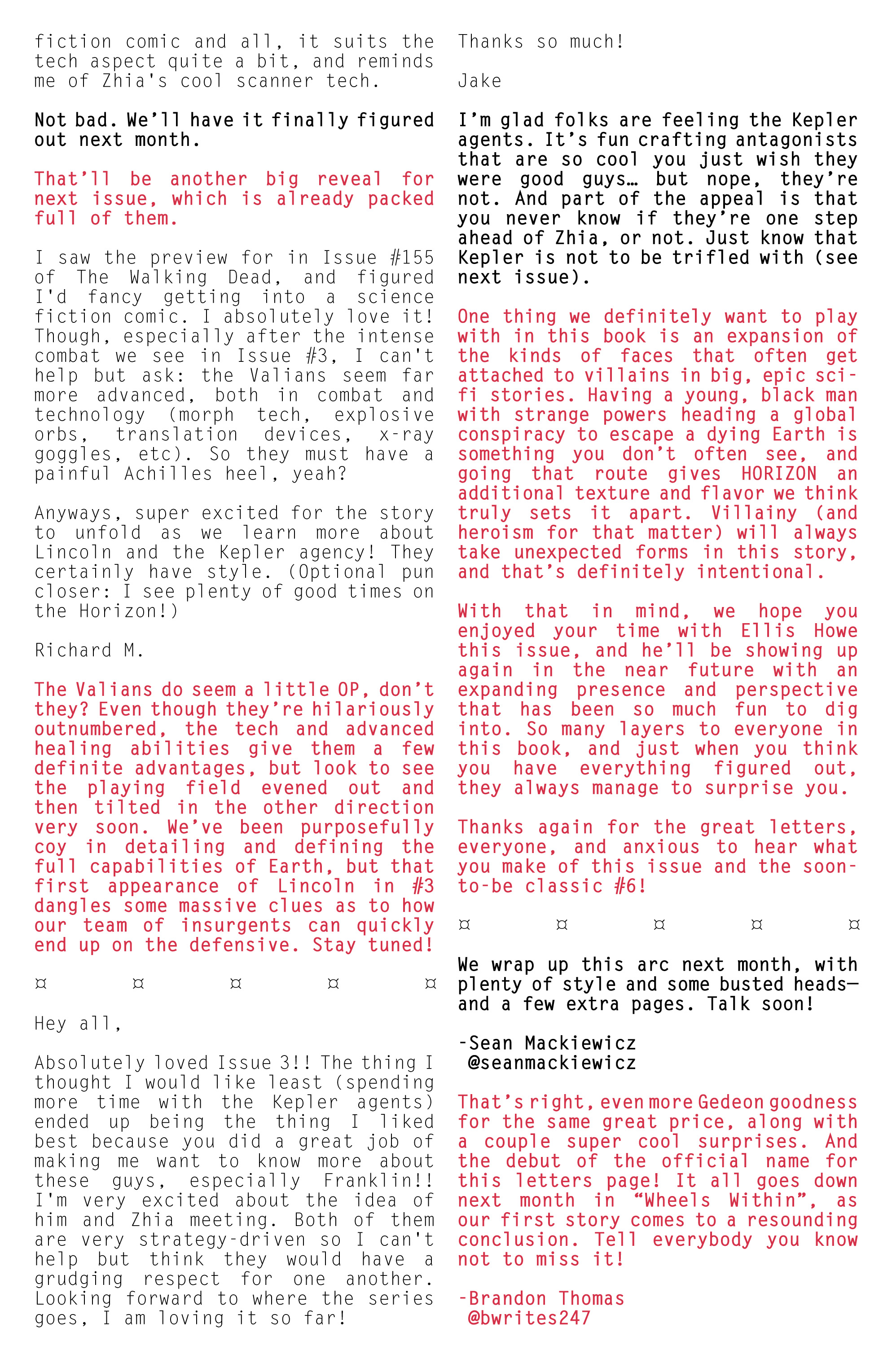 Read online Horizon comic -  Issue #5 - 24