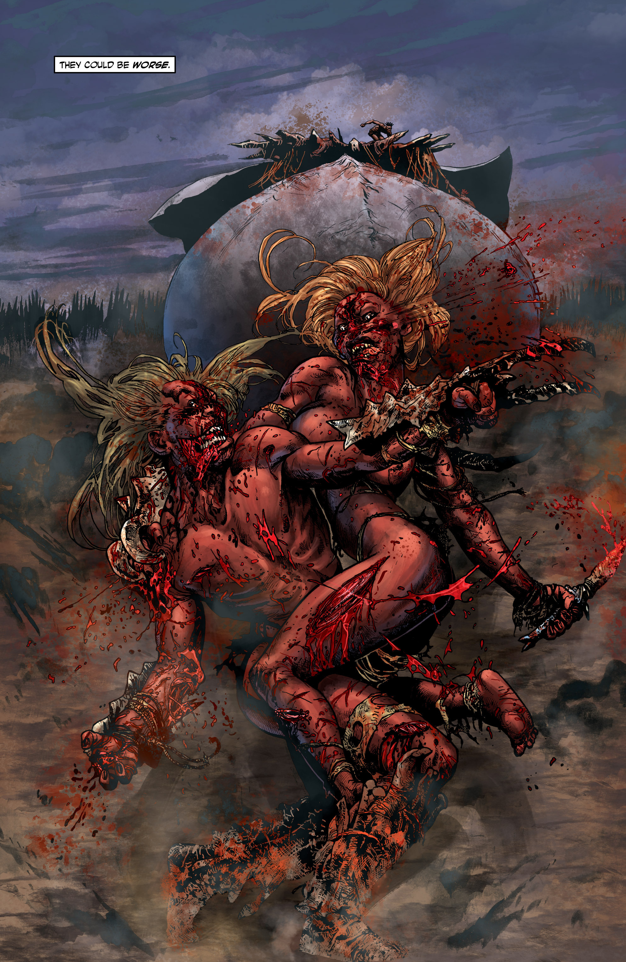 Read online Crossed: Badlands comic -  Issue #80 - 12