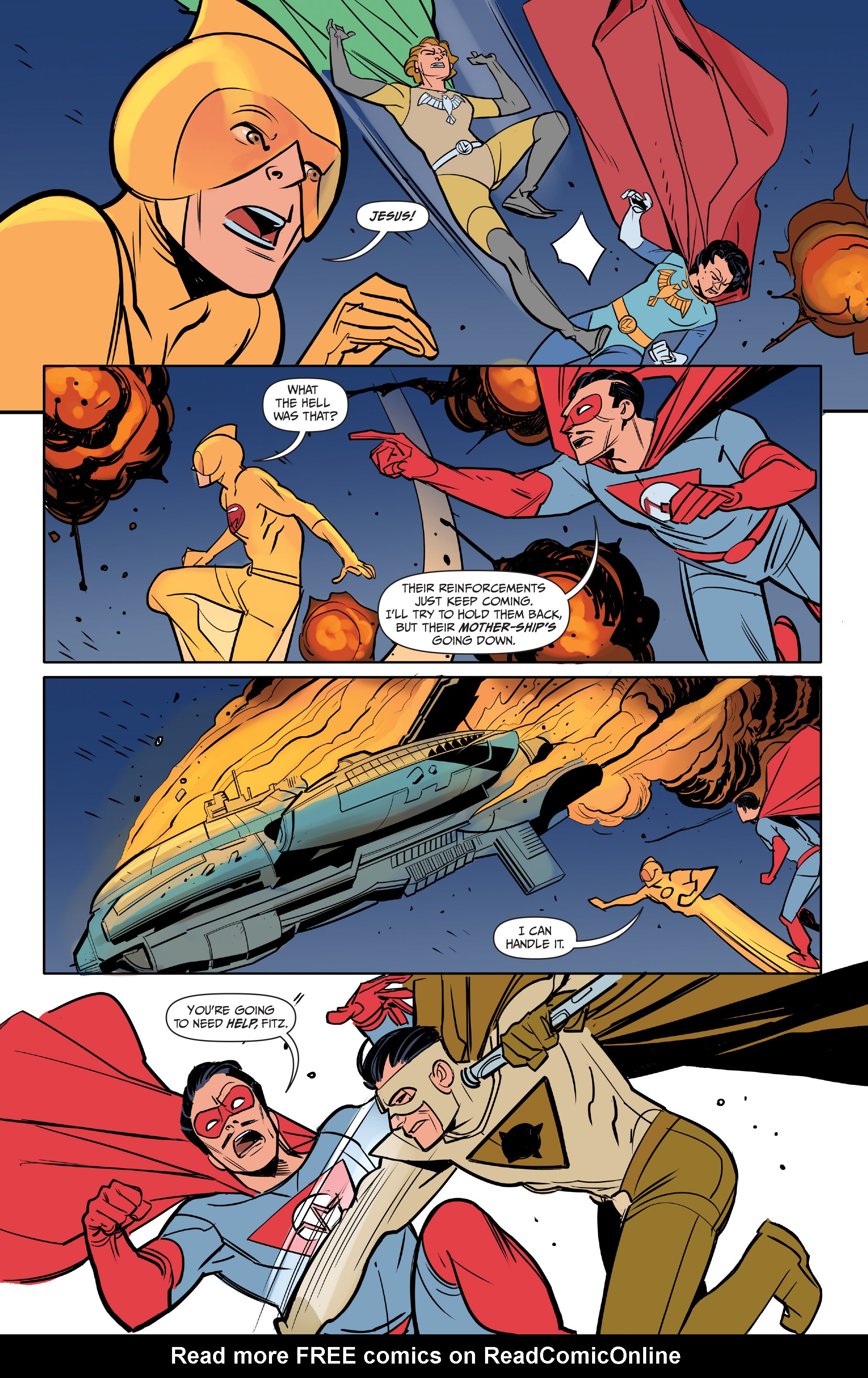 Read online Jupiter's Circle comic -  Issue #4 - 16