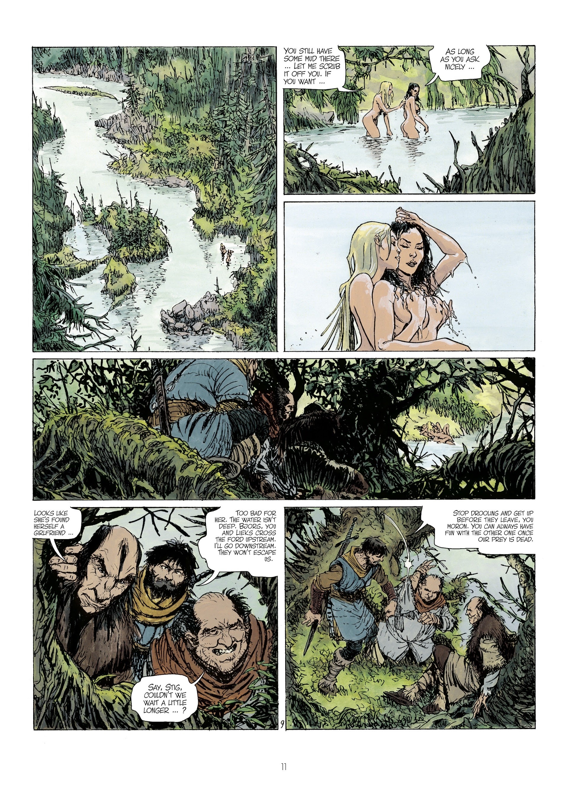 Read online The World of Thorgal: Kriss of Valnor: Worthy of a Queen comic -  Issue # Full - 13