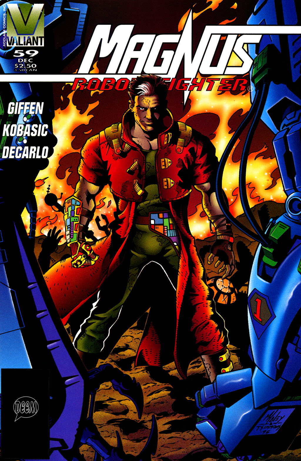 Read online Magnus Robot Fighter (1991) comic -  Issue #59 - 1