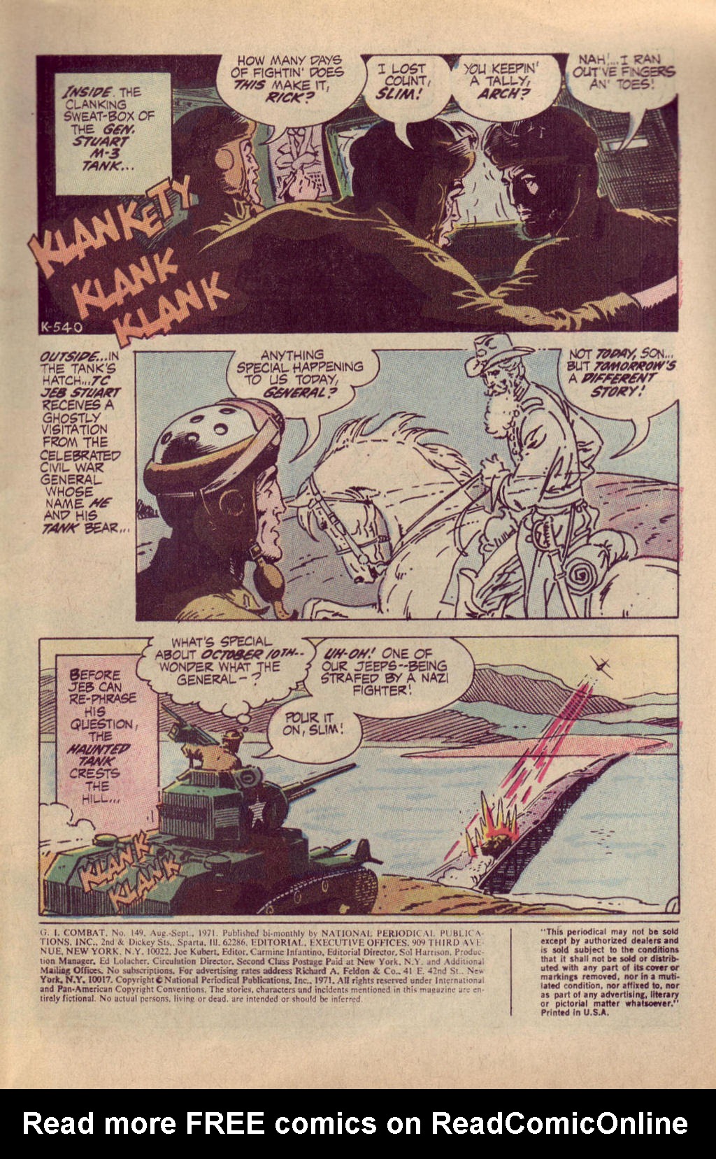 Read online G.I. Combat (1952) comic -  Issue #149 - 3