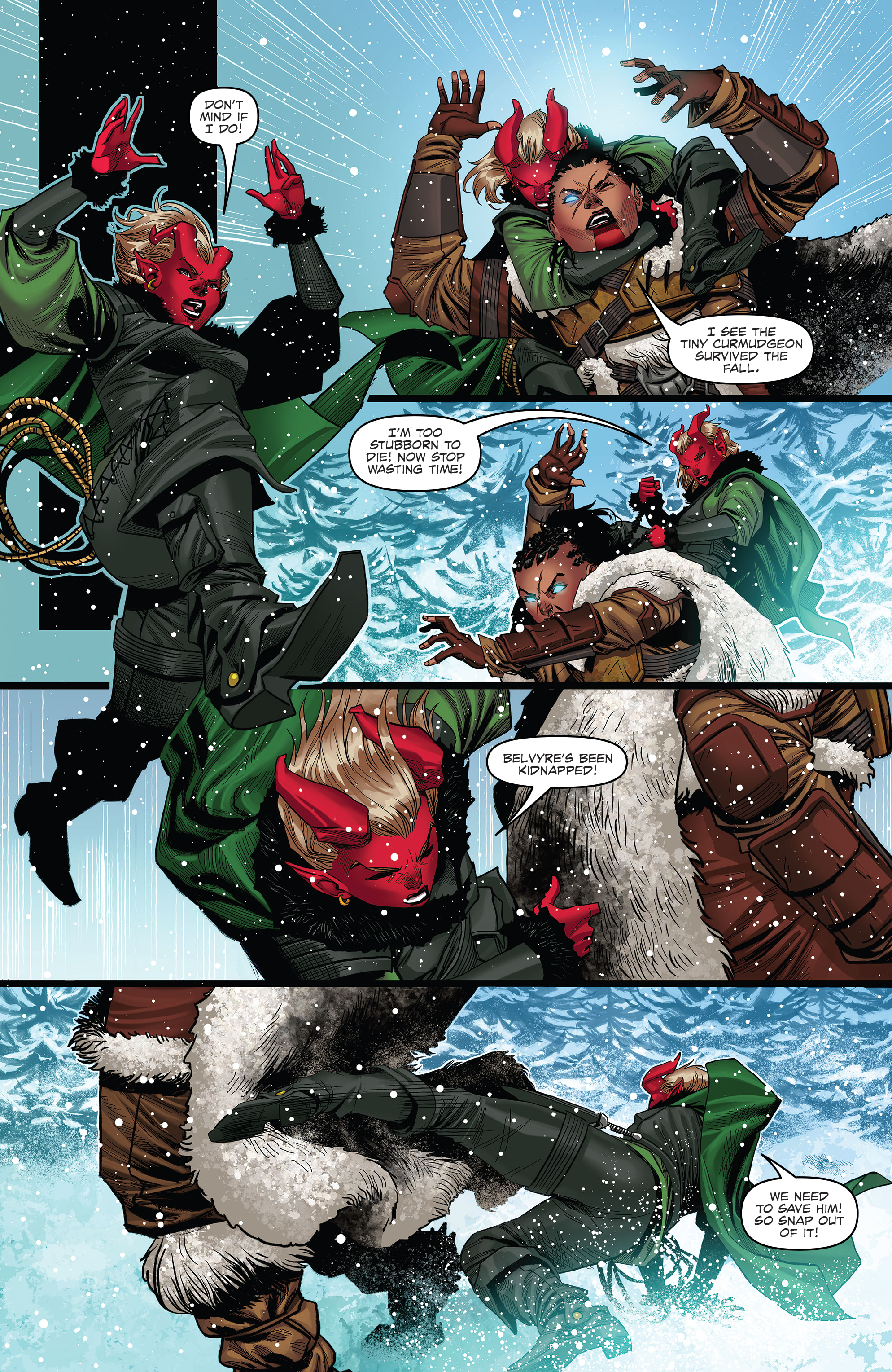 Read online Dungeons & Dragons: At the Spine of the World comic -  Issue #3 - 6