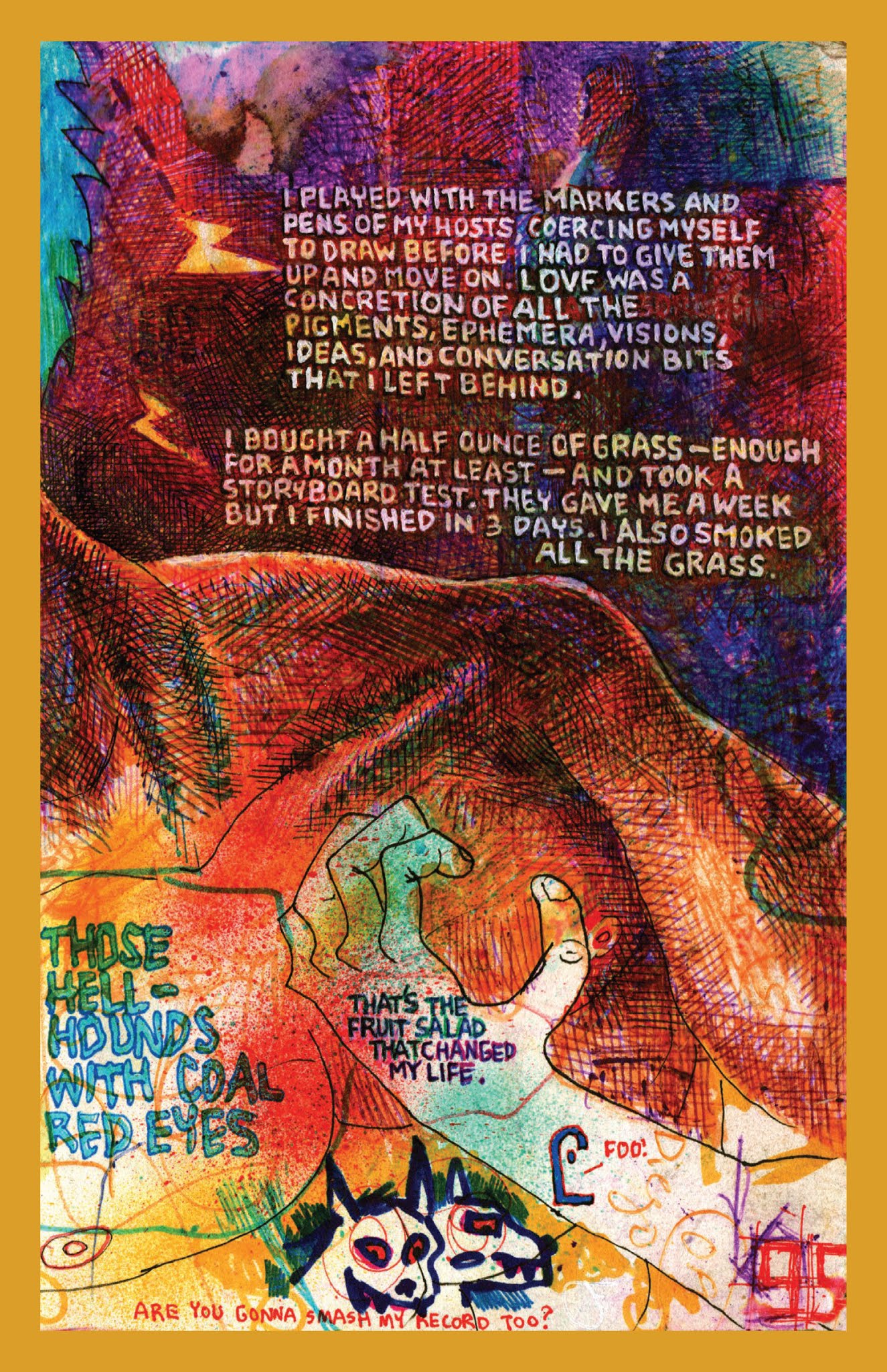 Read online Lovf: An Illustrated Vision Quest of A Man Losing His Mind comic -  Issue # TPB (Part 2) - 1