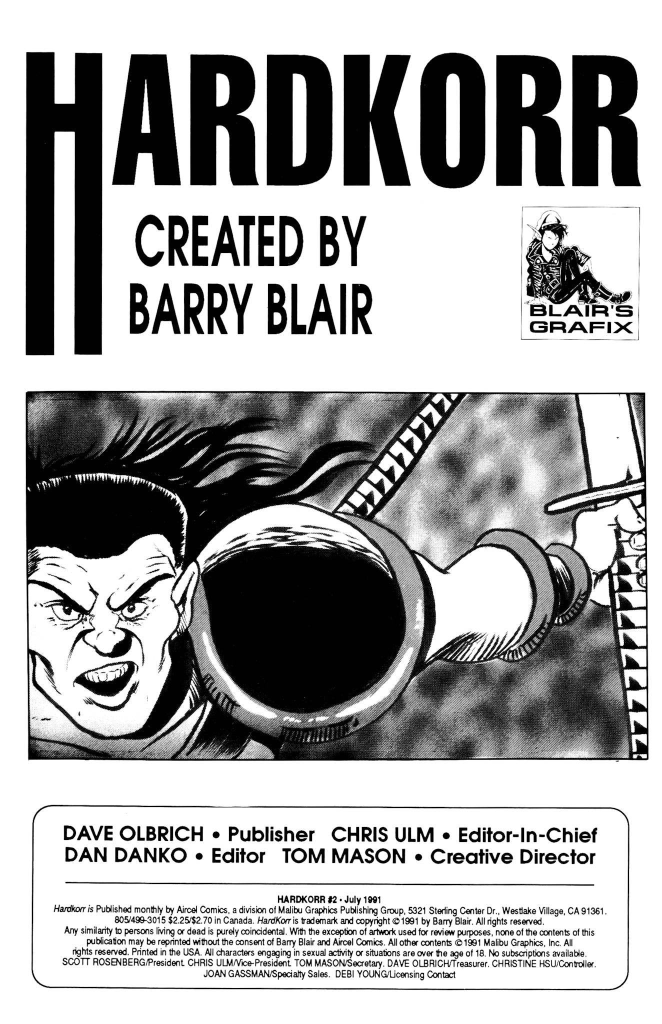 Read online Hardkorr comic -  Issue #2 - 2