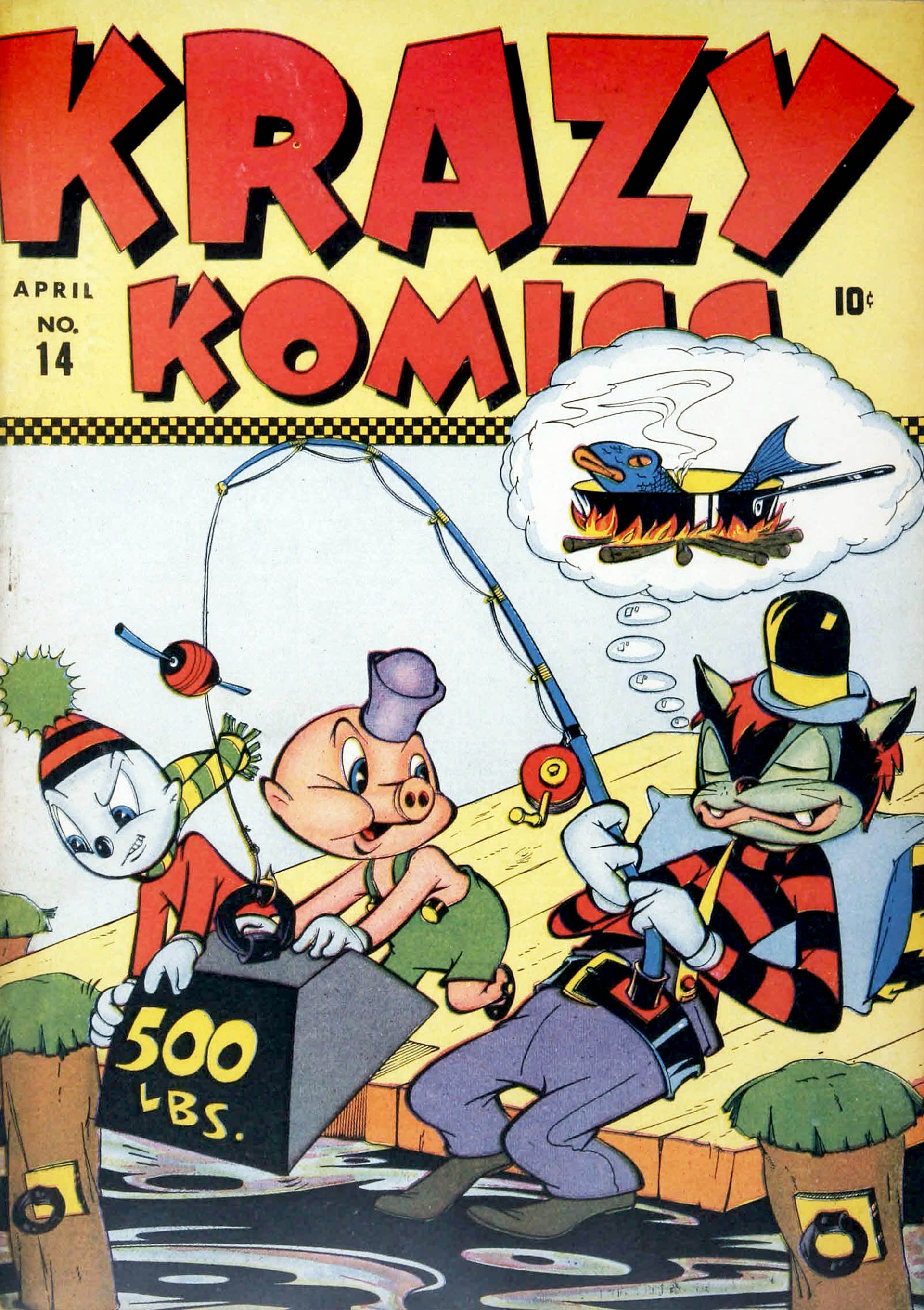 Read online Krazy Komics comic -  Issue #14 - 1
