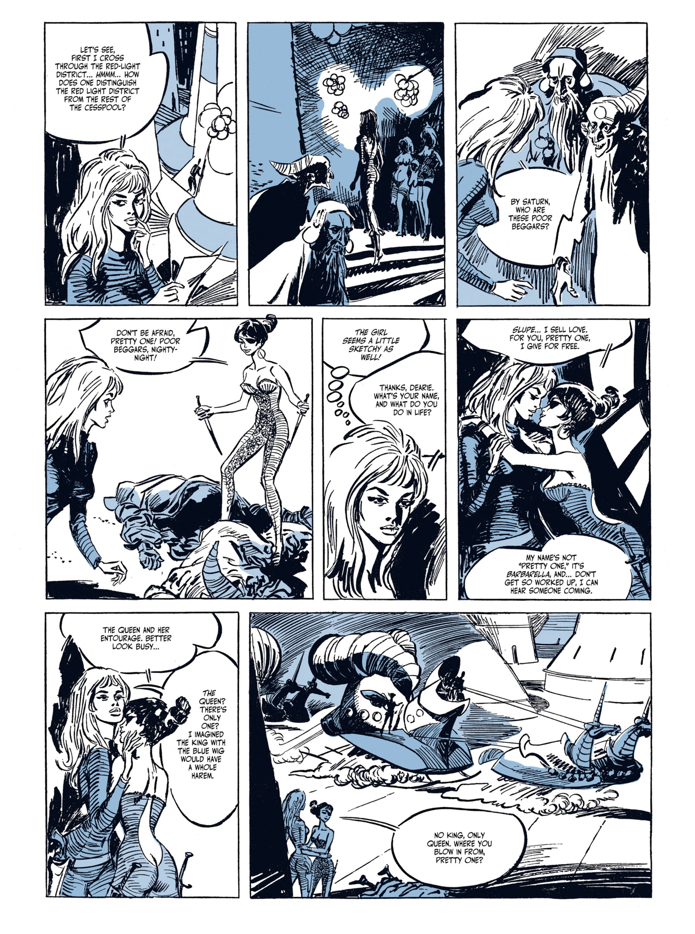Read online Barbarella comic -  Issue # Full - 49