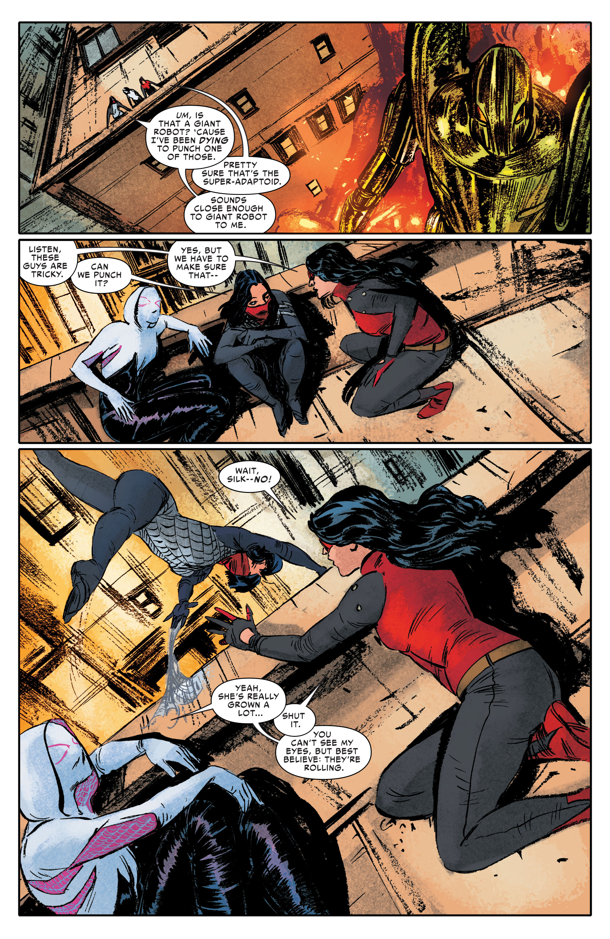 Read online Silk: Out of the Spider-Verse comic -  Issue # TPB 2 (Part 2) - 41