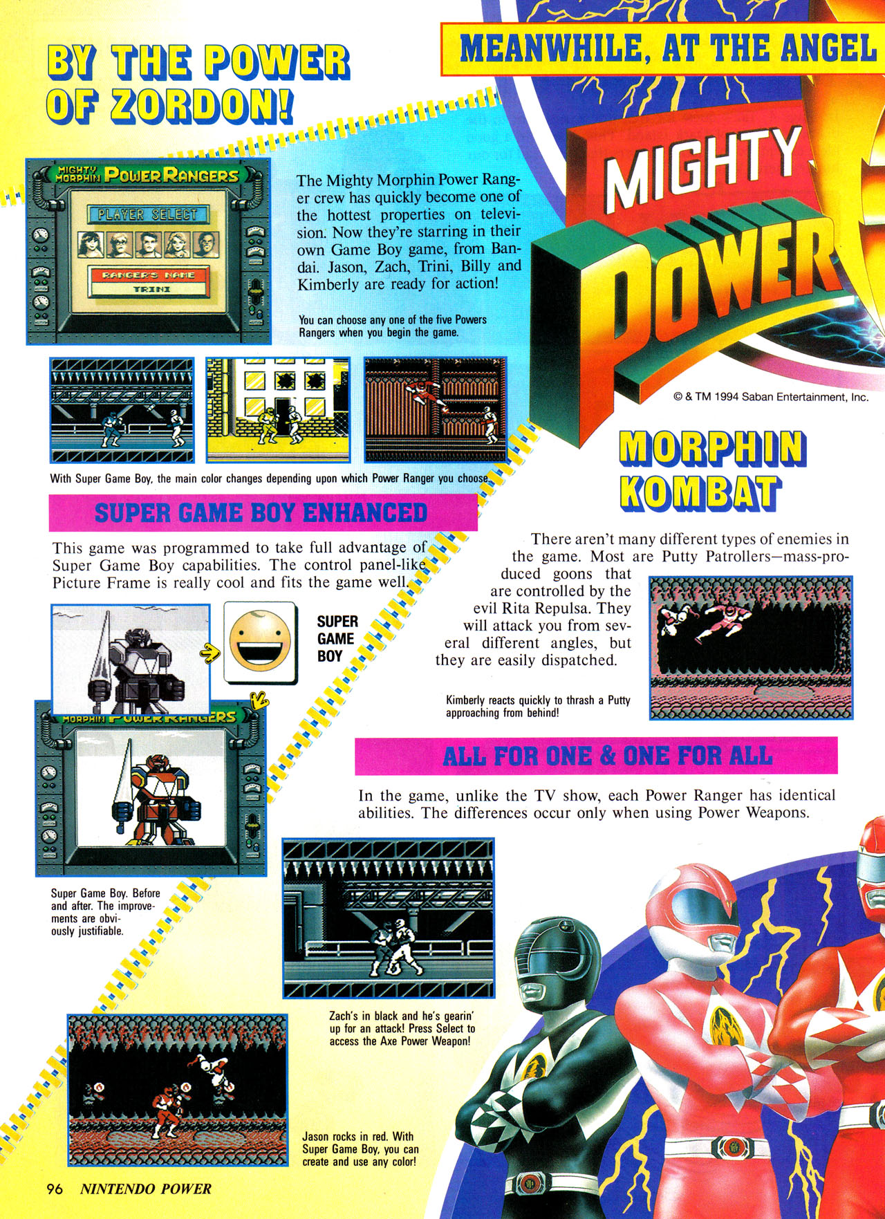 Read online Nintendo Power comic -  Issue #64 - 103