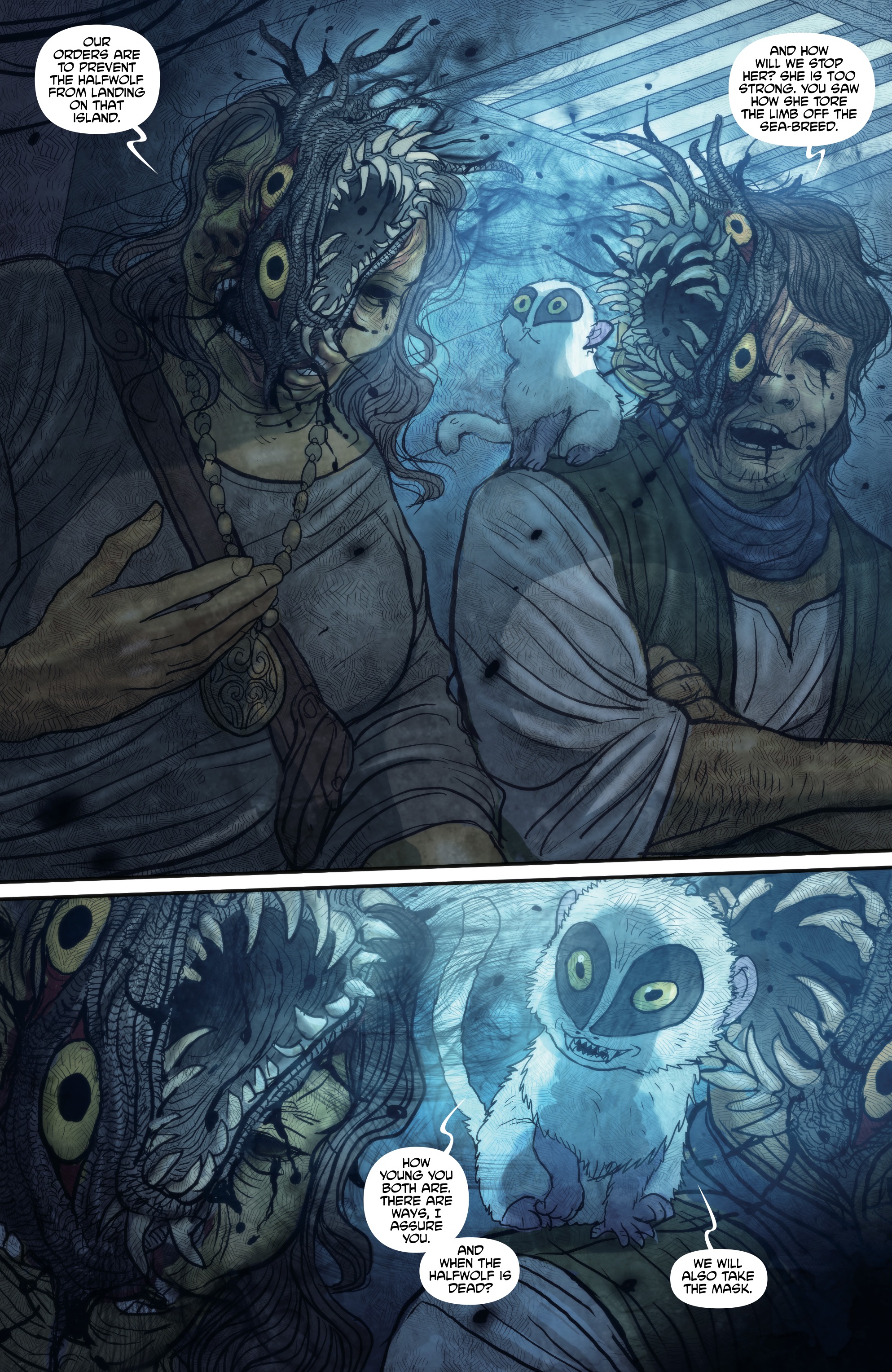 Read online Monstress comic -  Issue #8 - 14