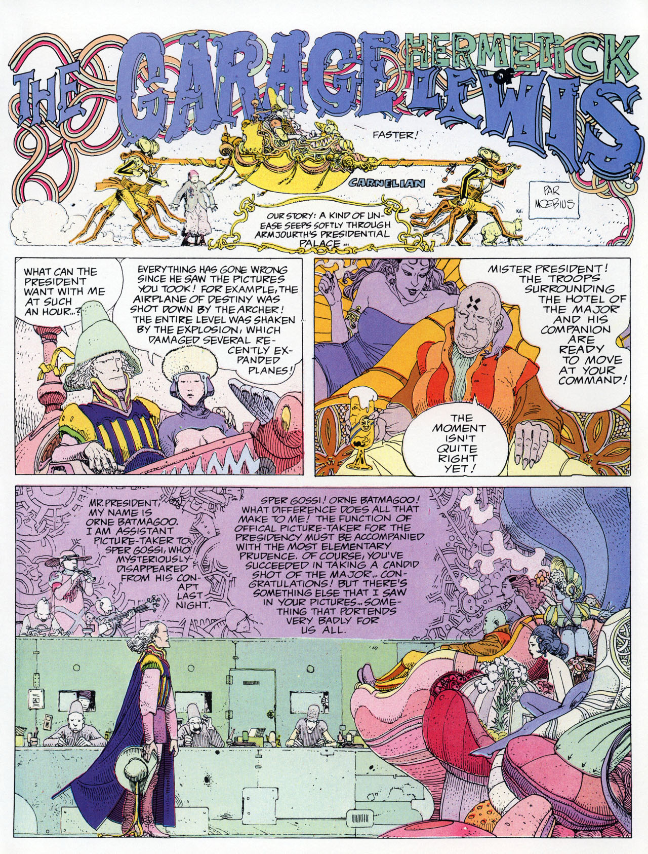 Read online Epic Graphic Novel: Moebius comic -  Issue # TPB 3 - 87