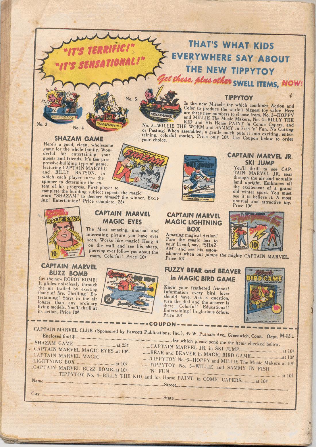 Read online Captain Marvel Adventures comic -  Issue #57 - 52
