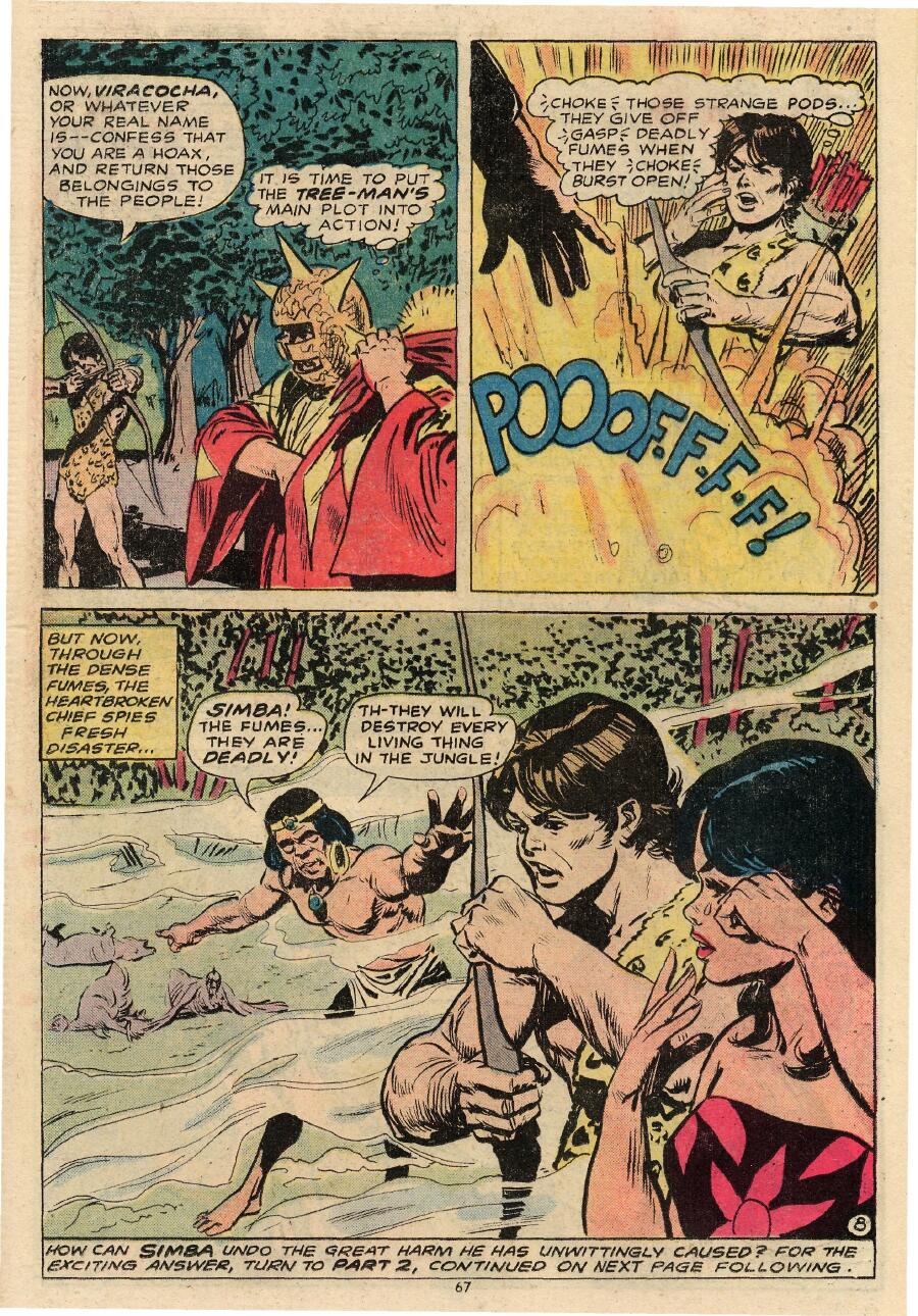 Read online Tarzan (1972) comic -  Issue #231 - 69