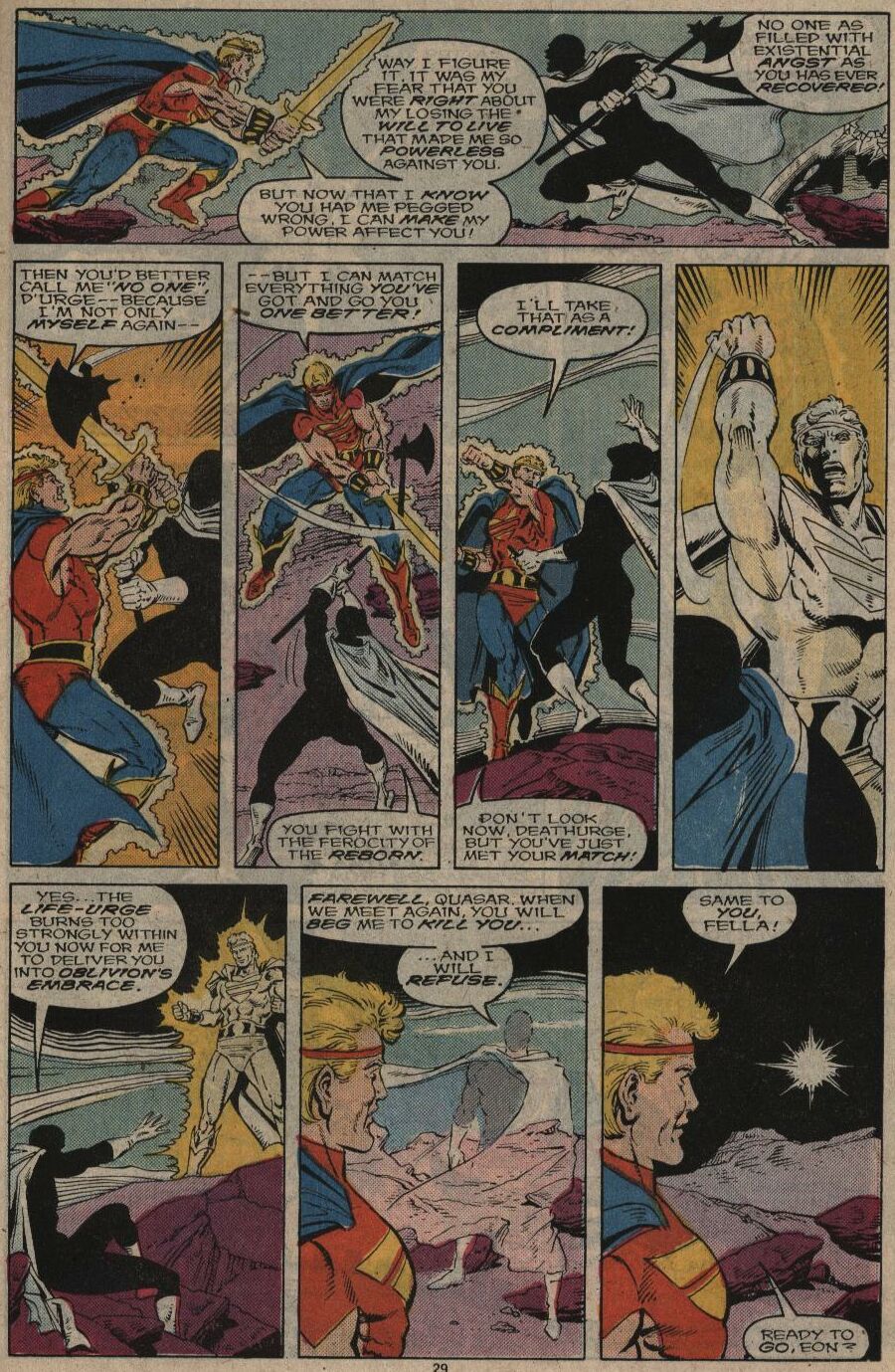 Read online Quasar comic -  Issue #2 - 22