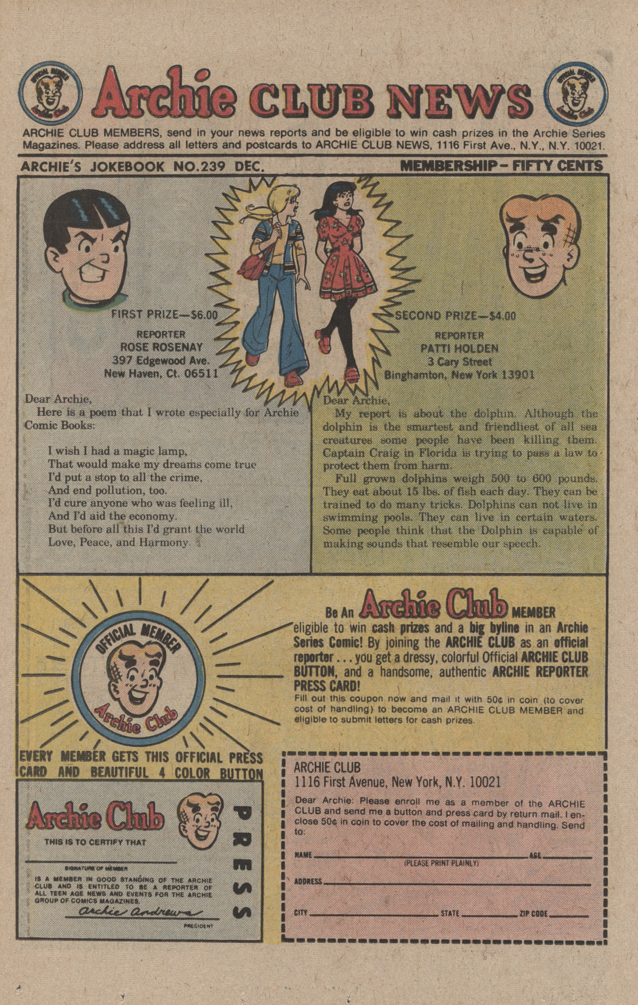 Read online Archie's Joke Book Magazine comic -  Issue #239 - 26
