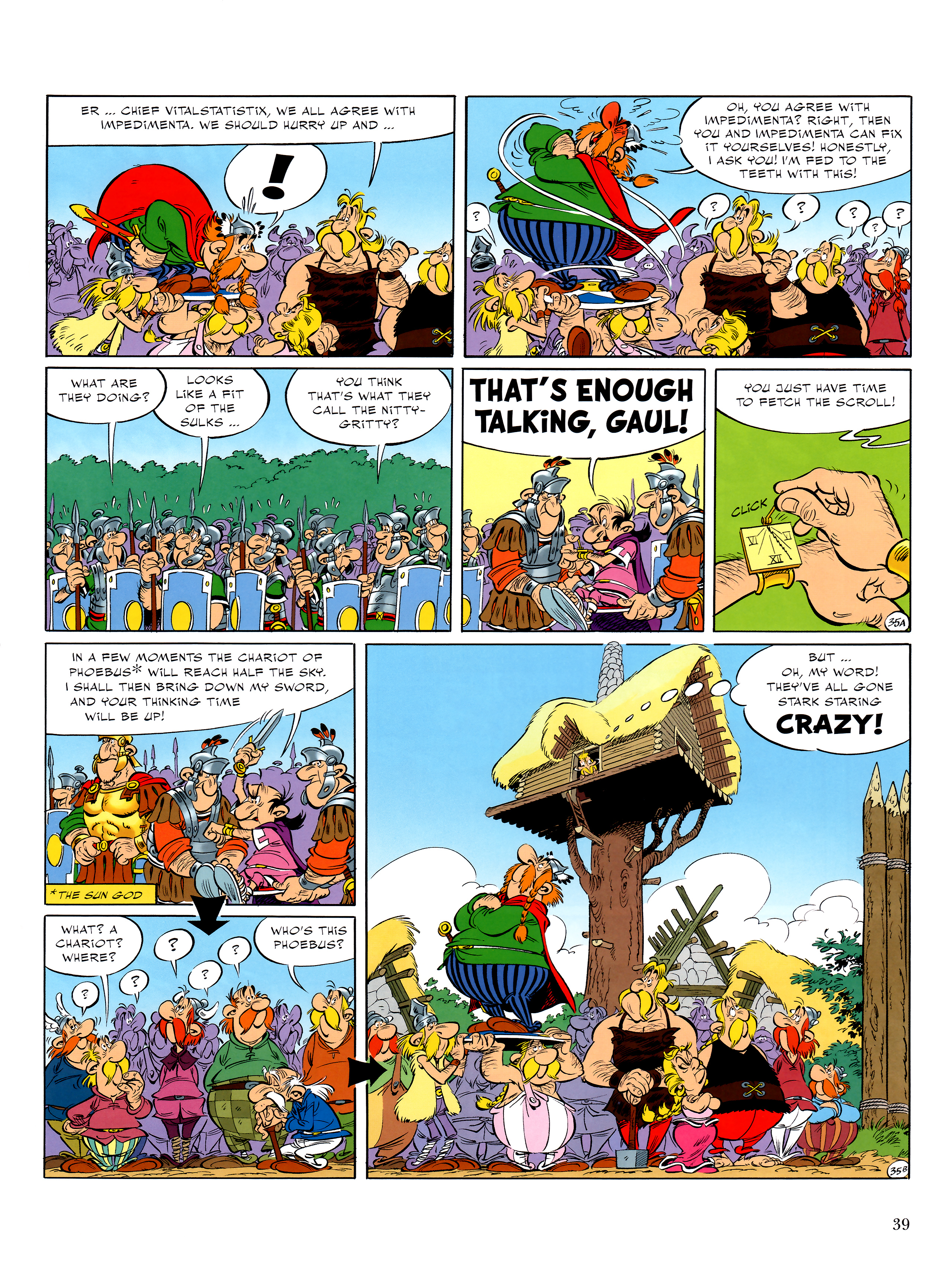Read online Asterix comic -  Issue #36 - 40