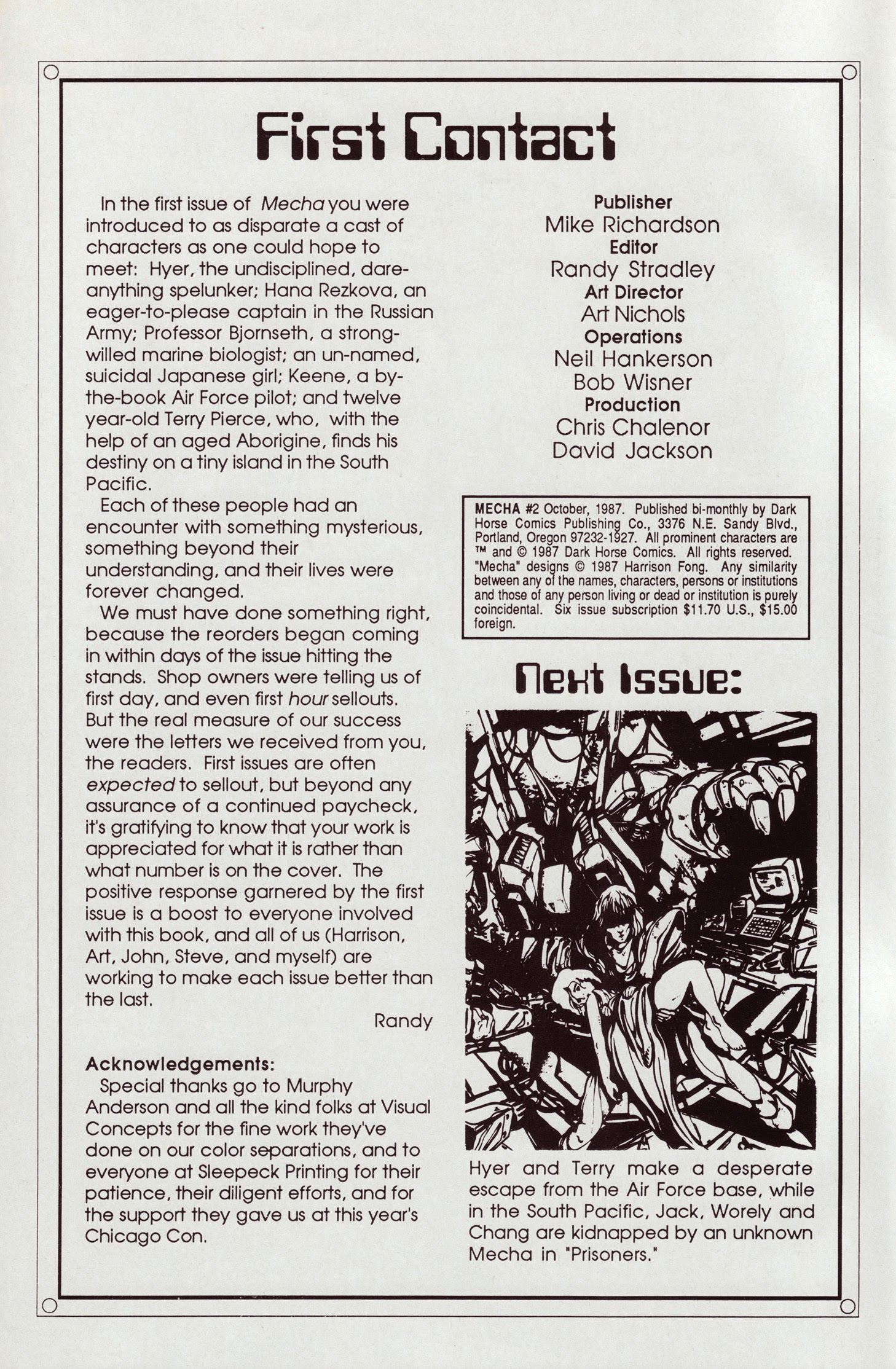 Read online Mecha comic -  Issue #2 - 2