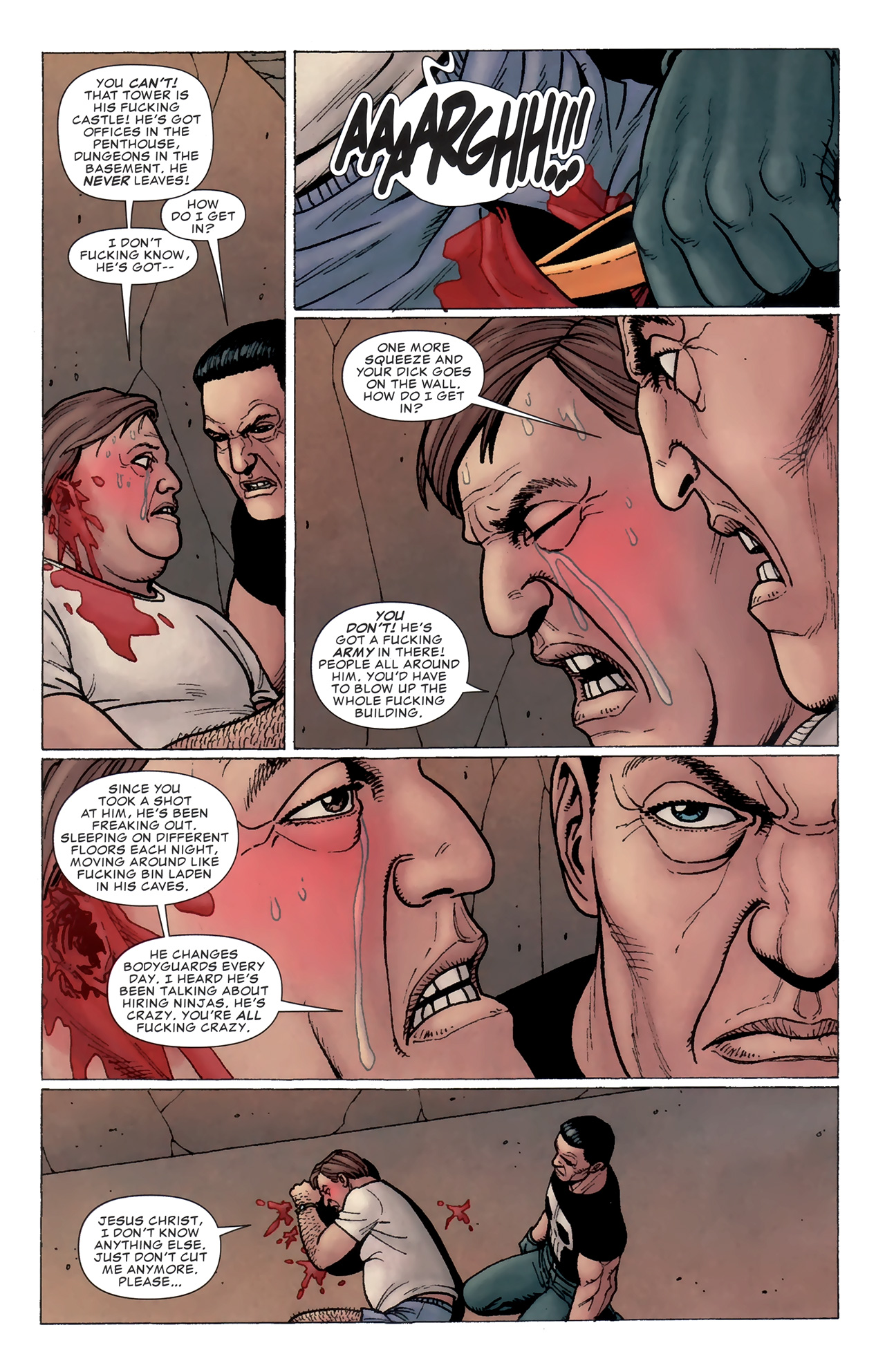 Read online PunisherMAX comic -  Issue #8 - 16