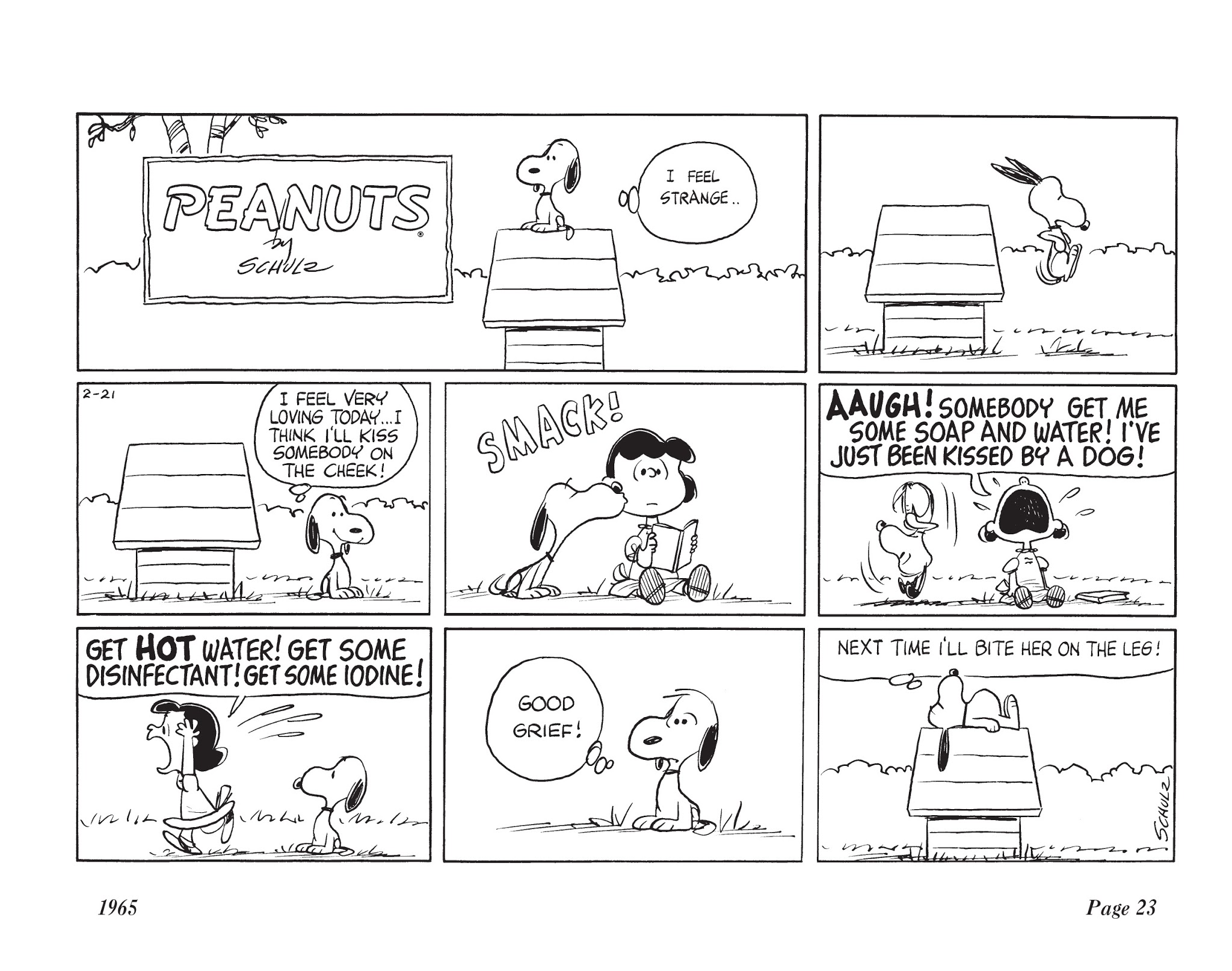 Read online The Complete Peanuts comic -  Issue # TPB 8 - 35