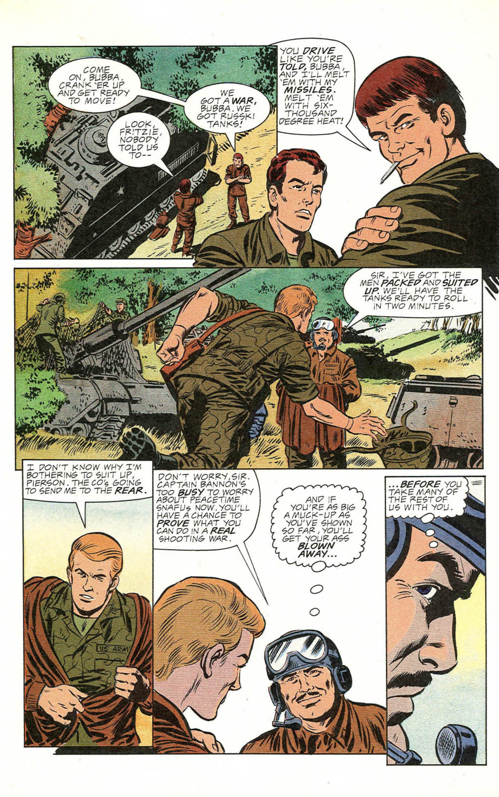 Read online Team Yankee comic -  Issue #1 - 17