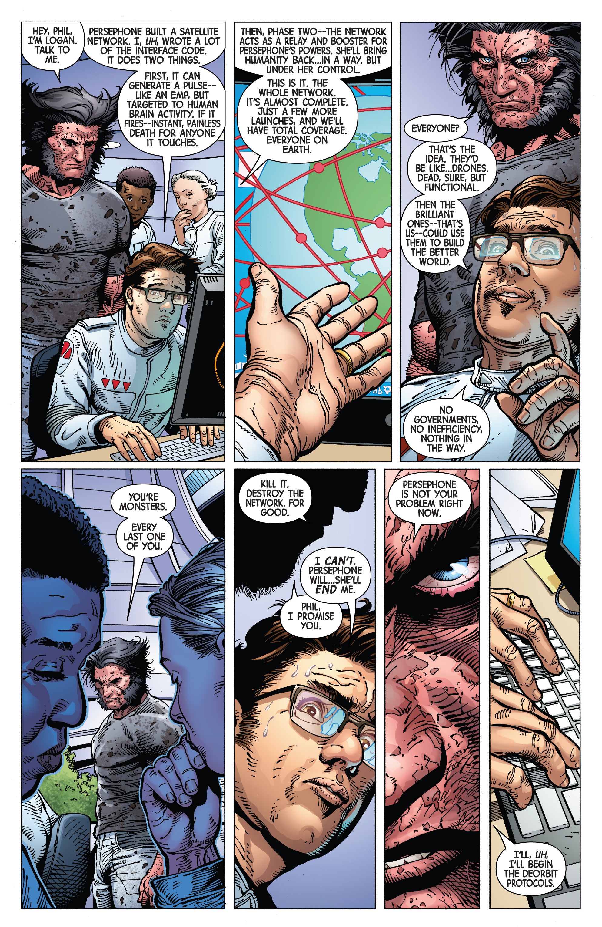 Read online Return of Wolverine comic -  Issue #5 - 17