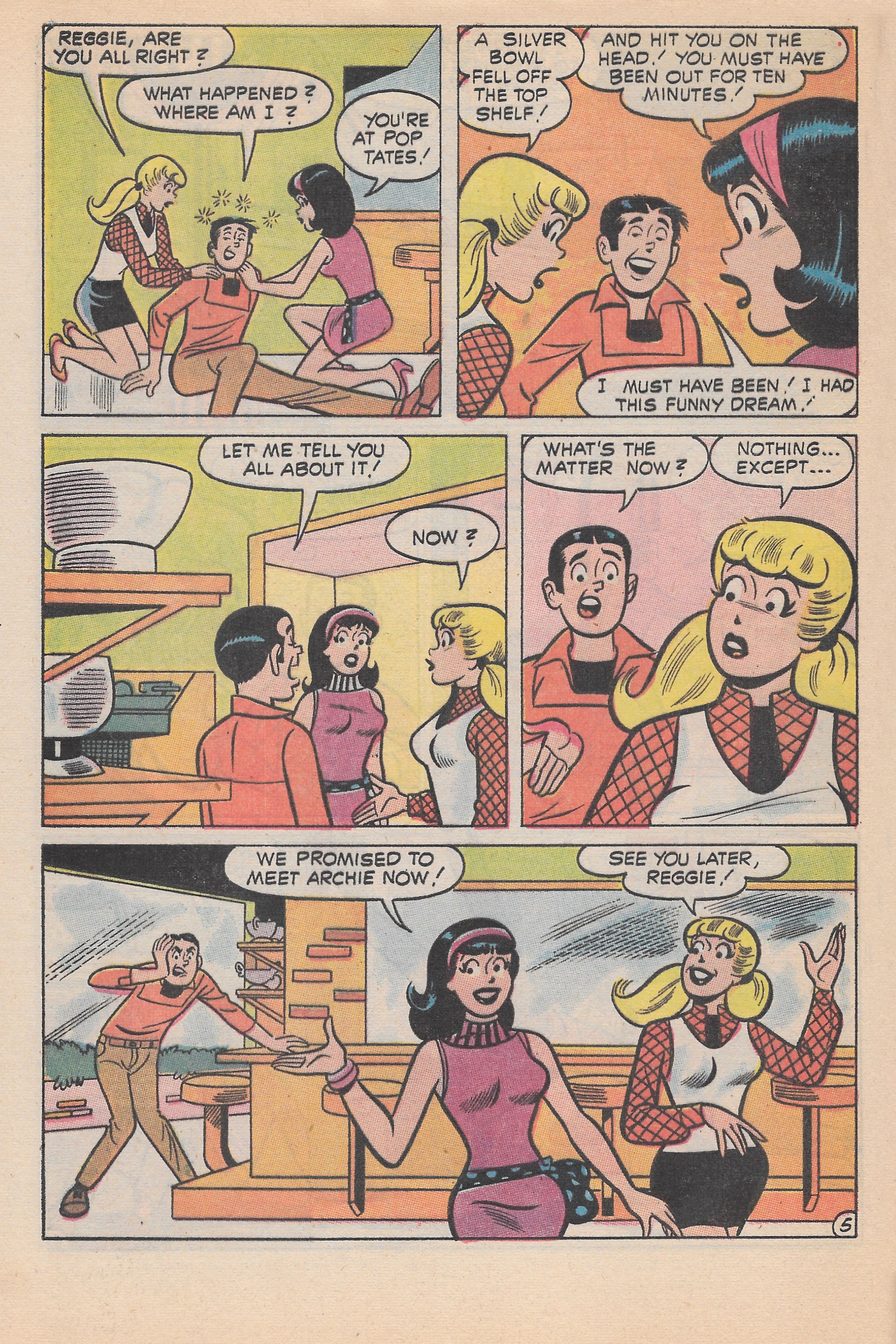 Read online Reggie and Me (1966) comic -  Issue #41 - 32