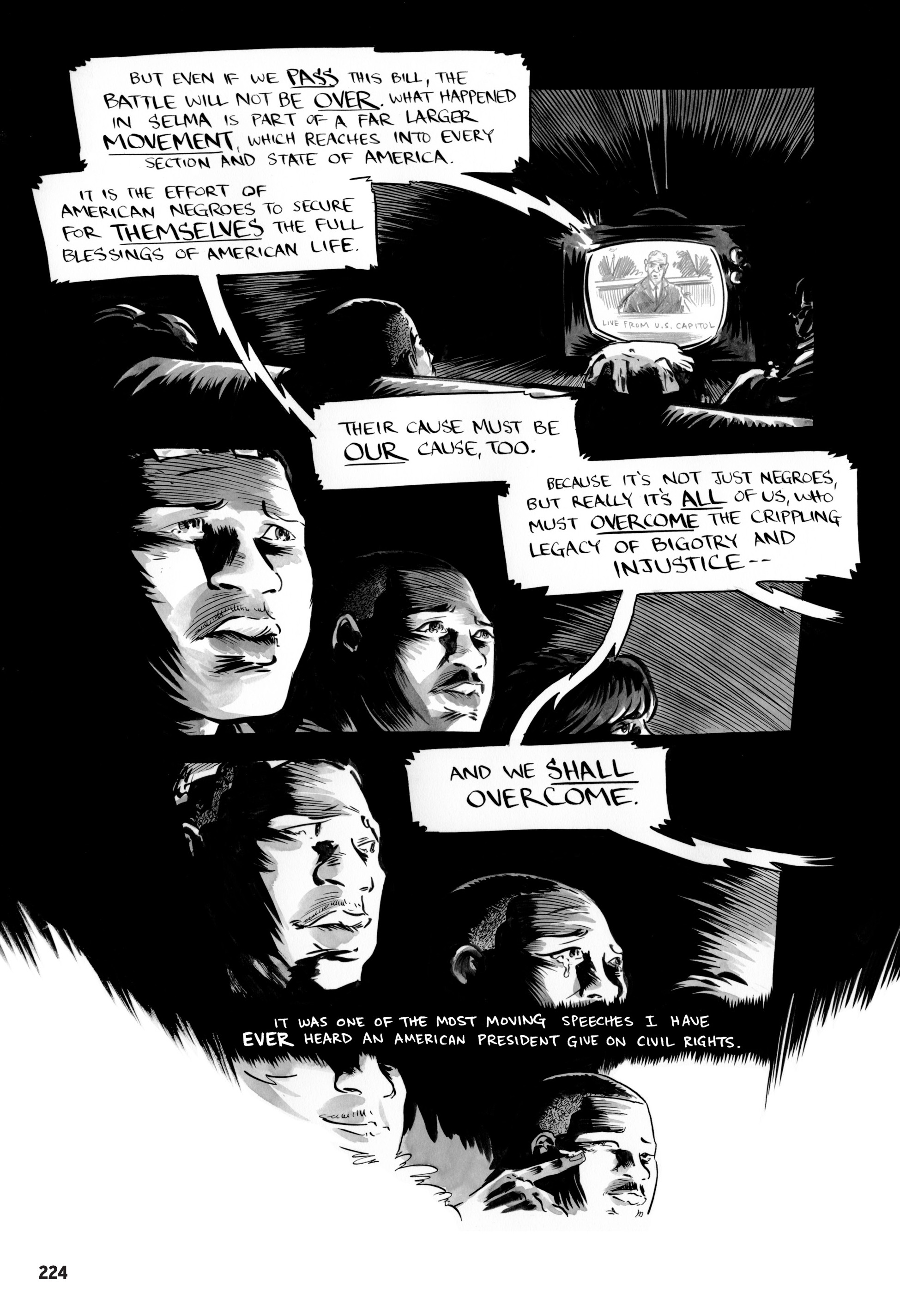 Read online March comic -  Issue #3 - 219