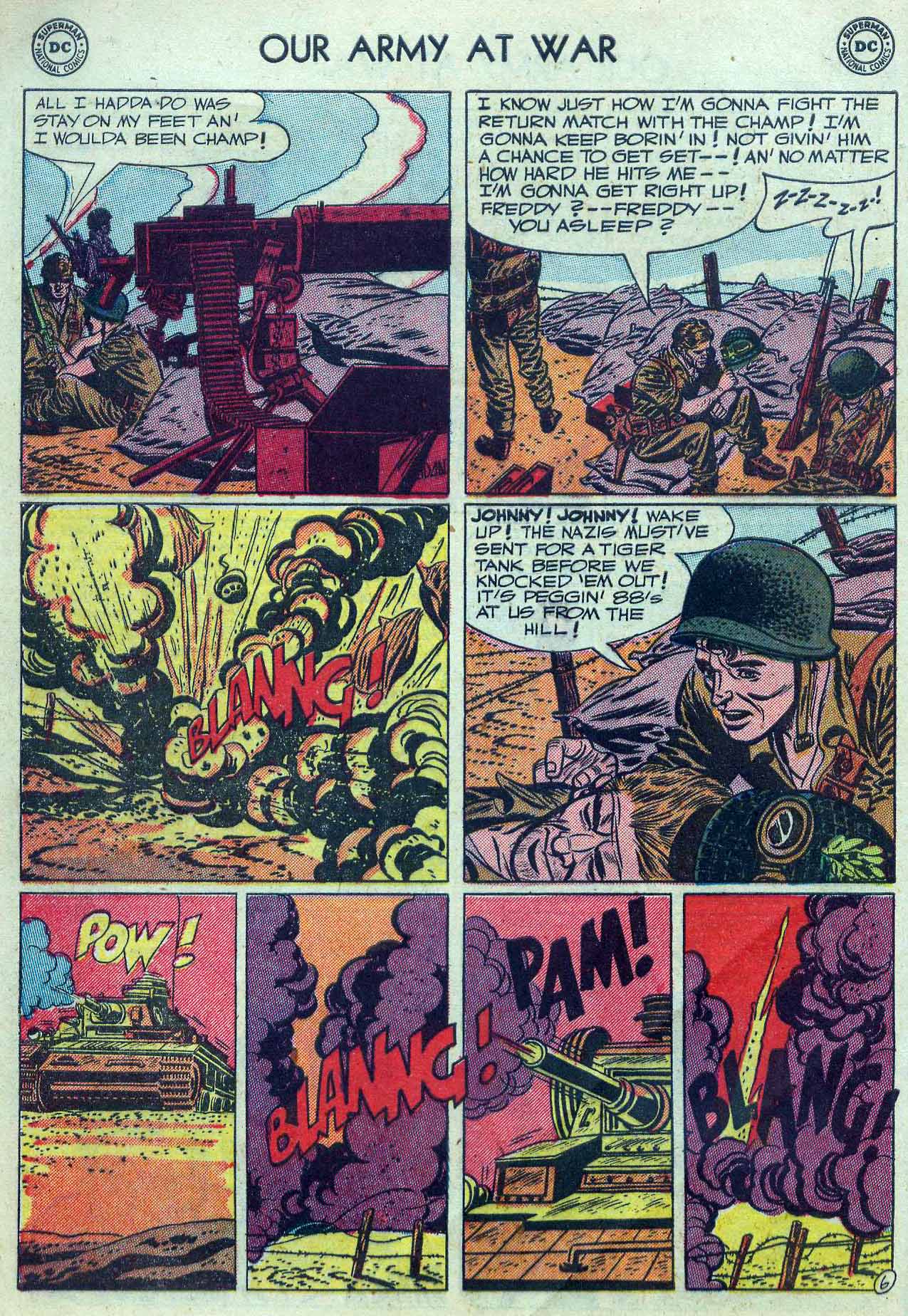 Read online Our Army at War (1952) comic -  Issue #2 - 8